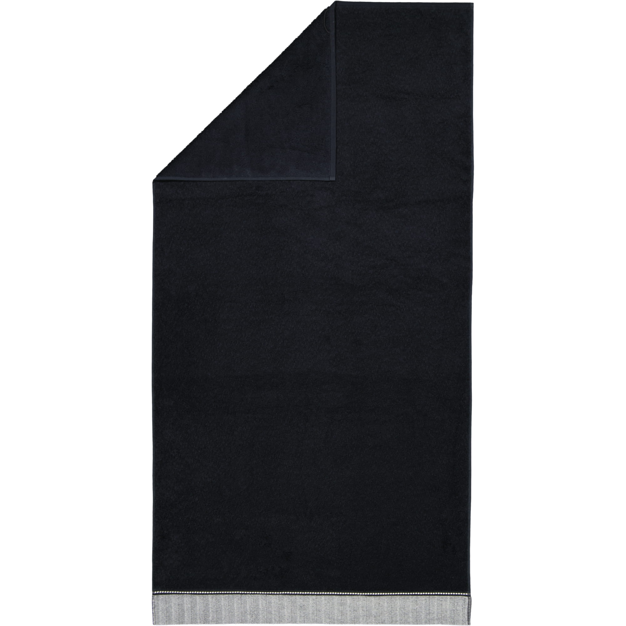 Möve Brooklyn Uni - Farbe:  black - 199 (1-0669/8970) - Duschtuch 80x150 cm