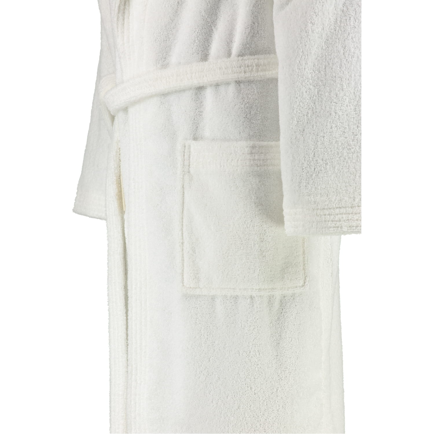 Rhomtuft RHOMTUFT Bademäntel unisex Schalkragen Sir & Lady weiss - 01