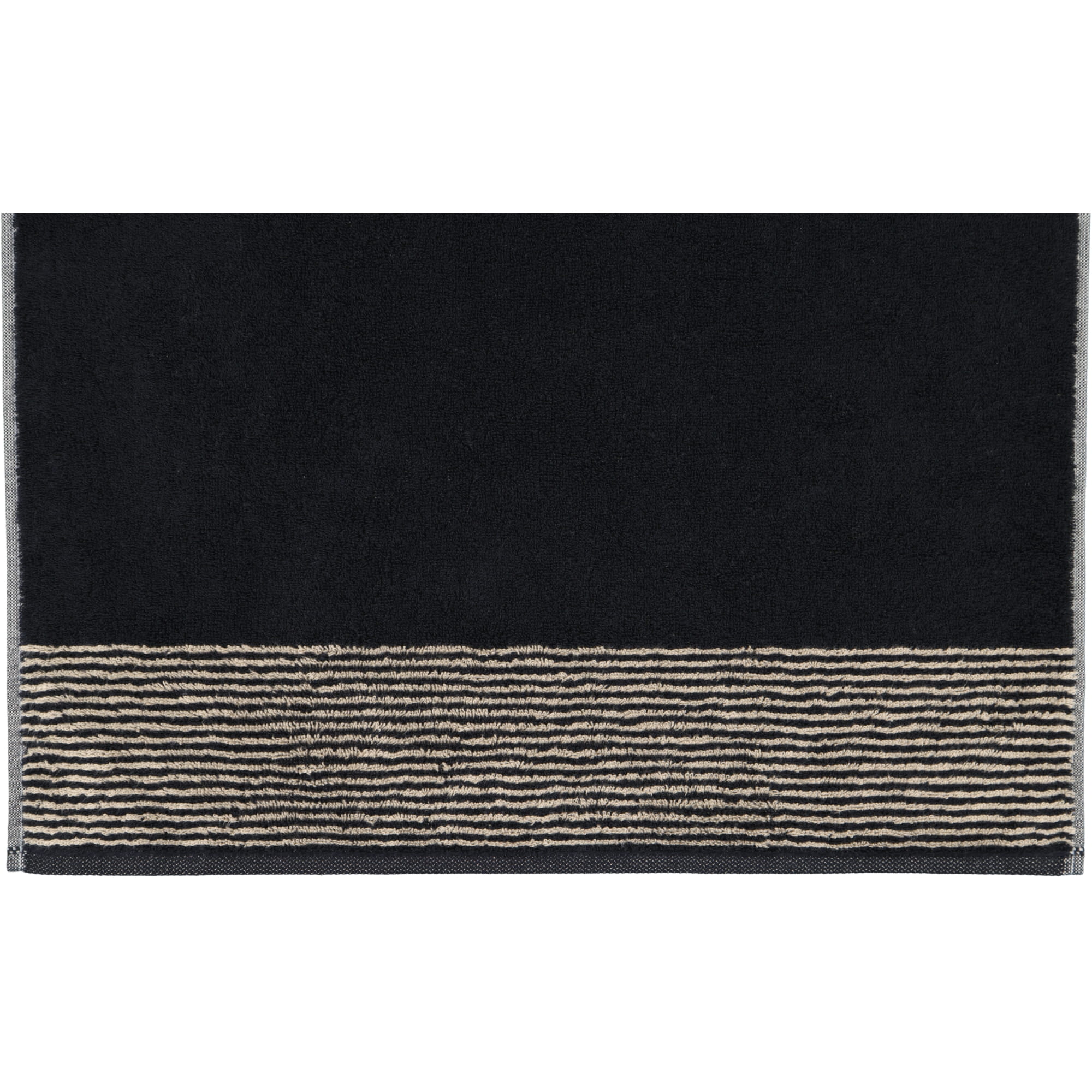 Cawö Handtücher Luxury Home Two-Tone 590 schwarz - 93