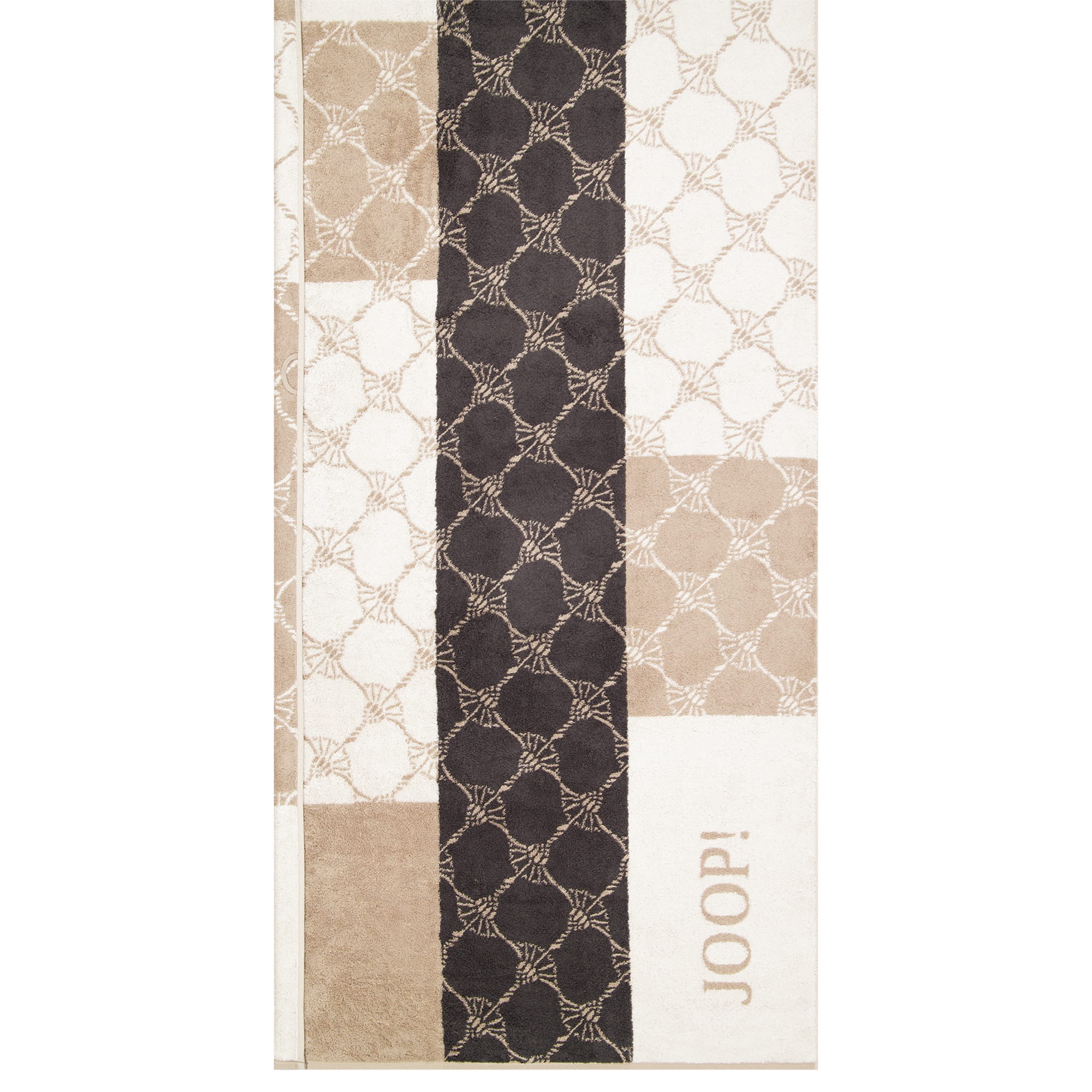 JOOP! Handtücher Sauna Squares 1719 Natur - 37 - Saunatuch 80x200 cm