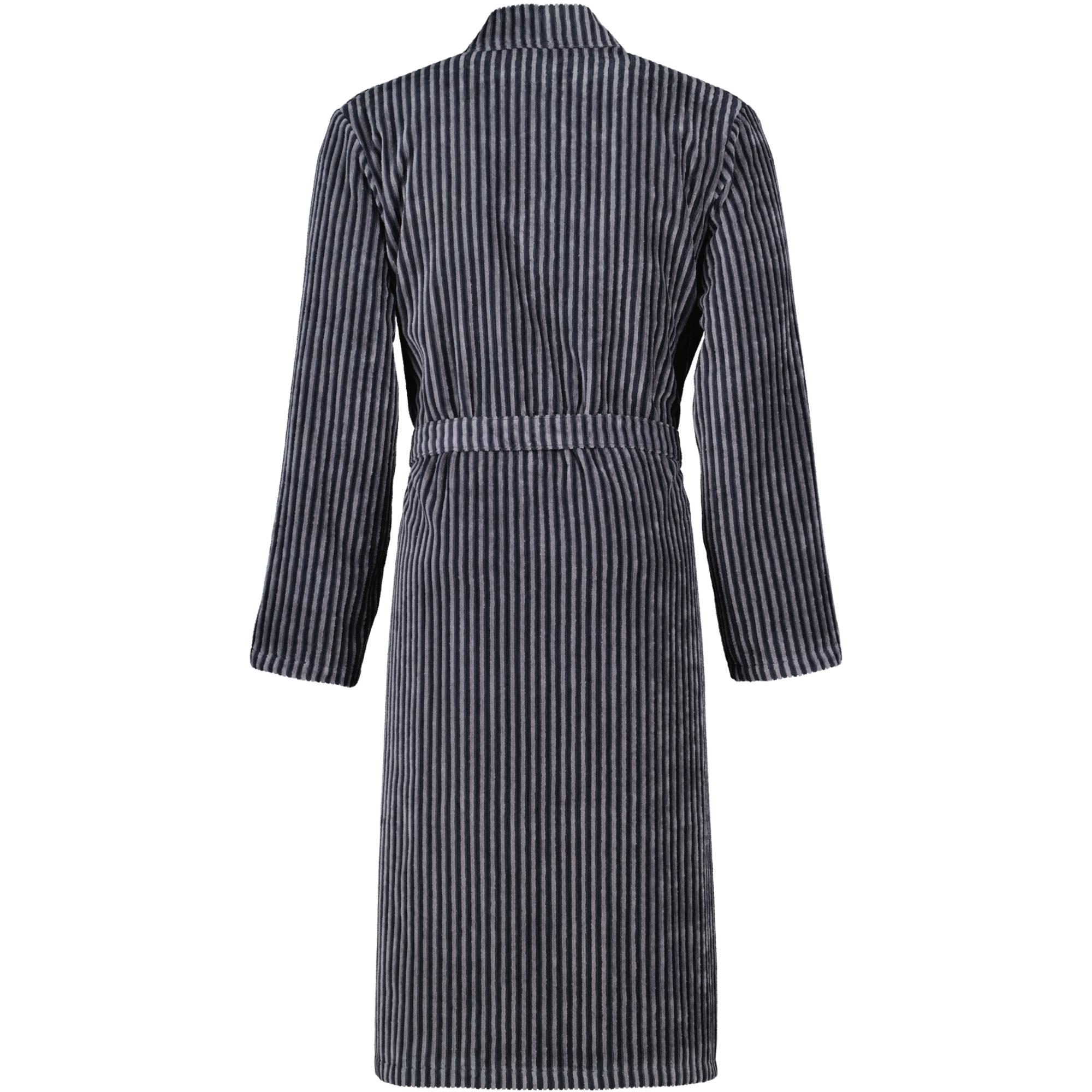 Cawö Bademäntel Herren Kimono Streifen 4854 anthrazit - 97