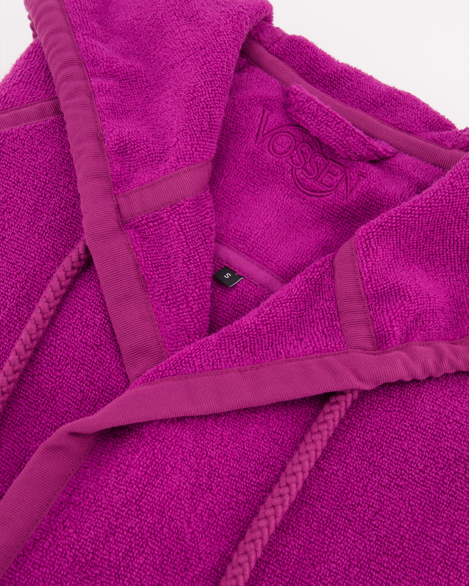 Vossen Bademäntel Damen Kurzmantel mit Kapuze Jive purple - 8590