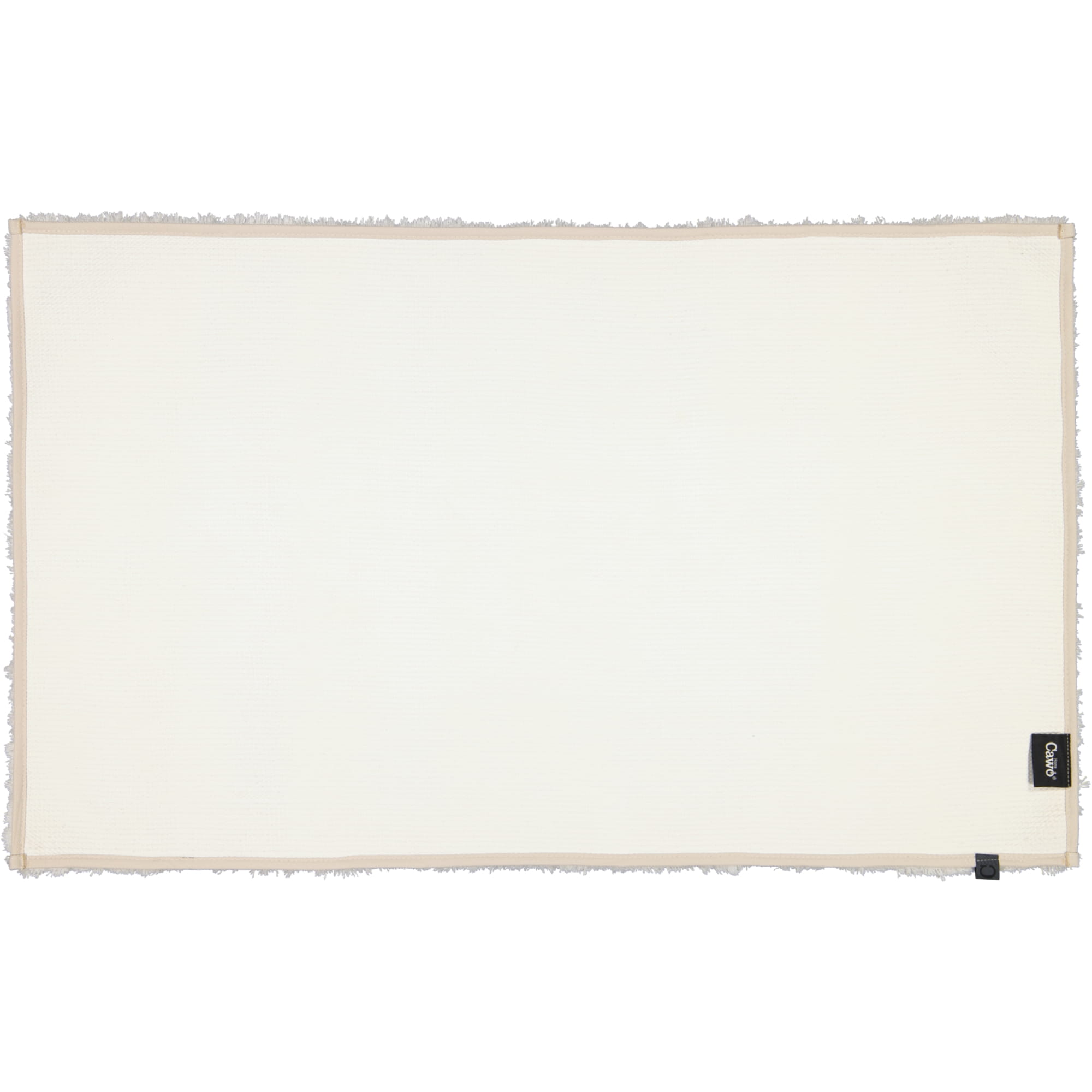 Cawö Home Badteppiche Solid 1009 natur - 356 - 60x100 cm
