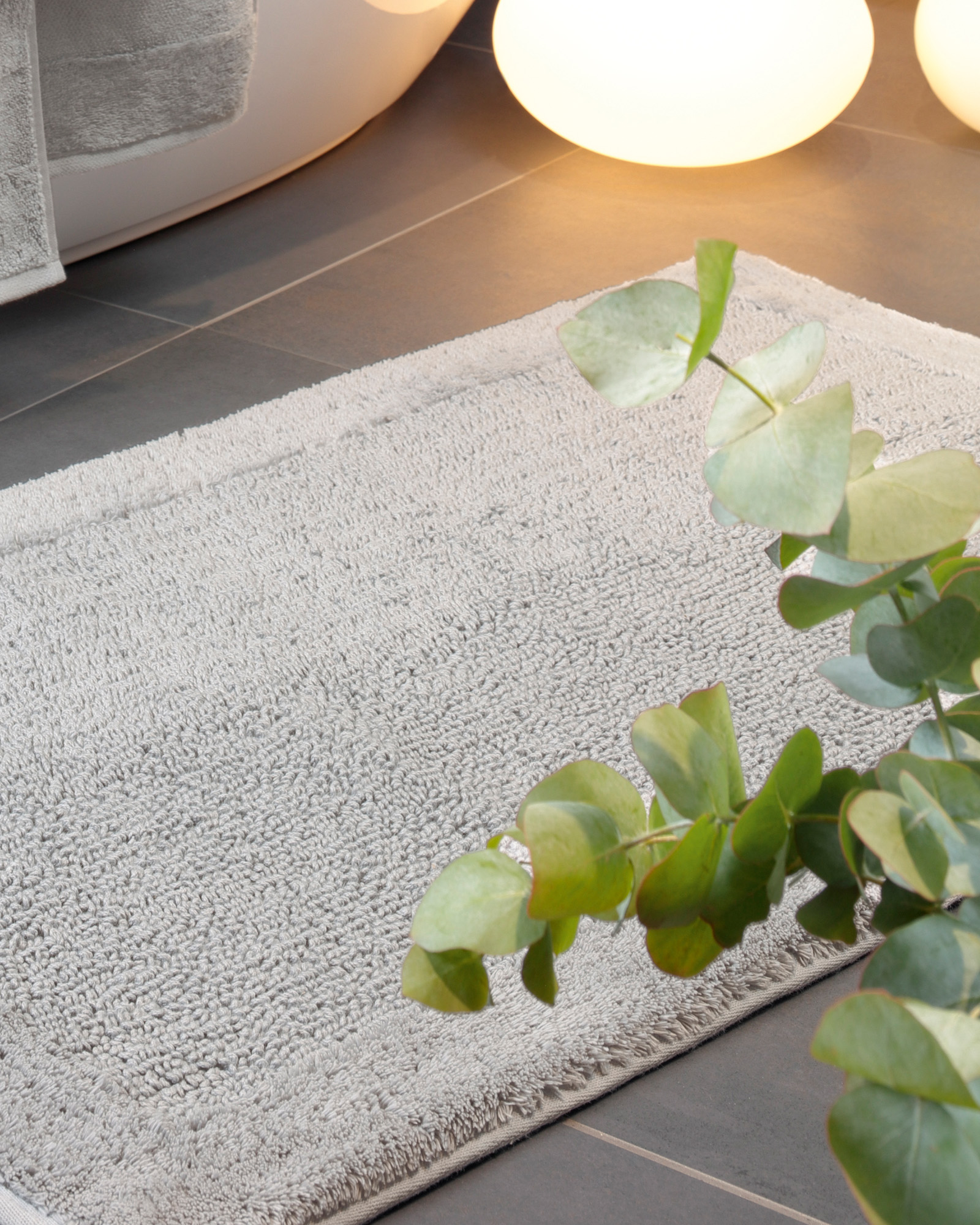 Villeroy & Boch - Badteppich Coordinates Charisma 2555 - Farbe: french linen - 705 - 60x60 cm