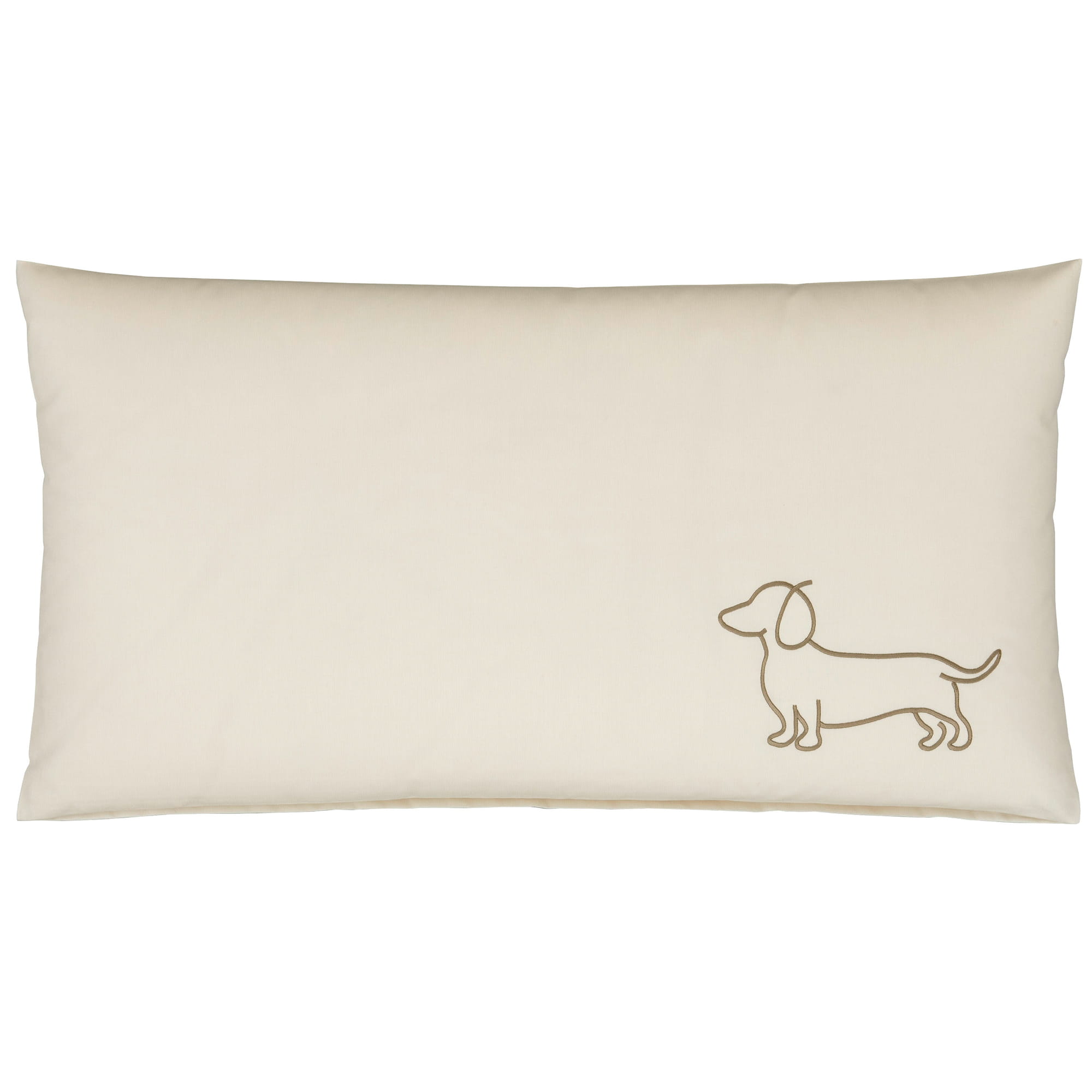 elegante Kissenbezüge WE LOVE DOGS Companion 24542 Natur-Beige - 7 - Kissen 40x80 cm