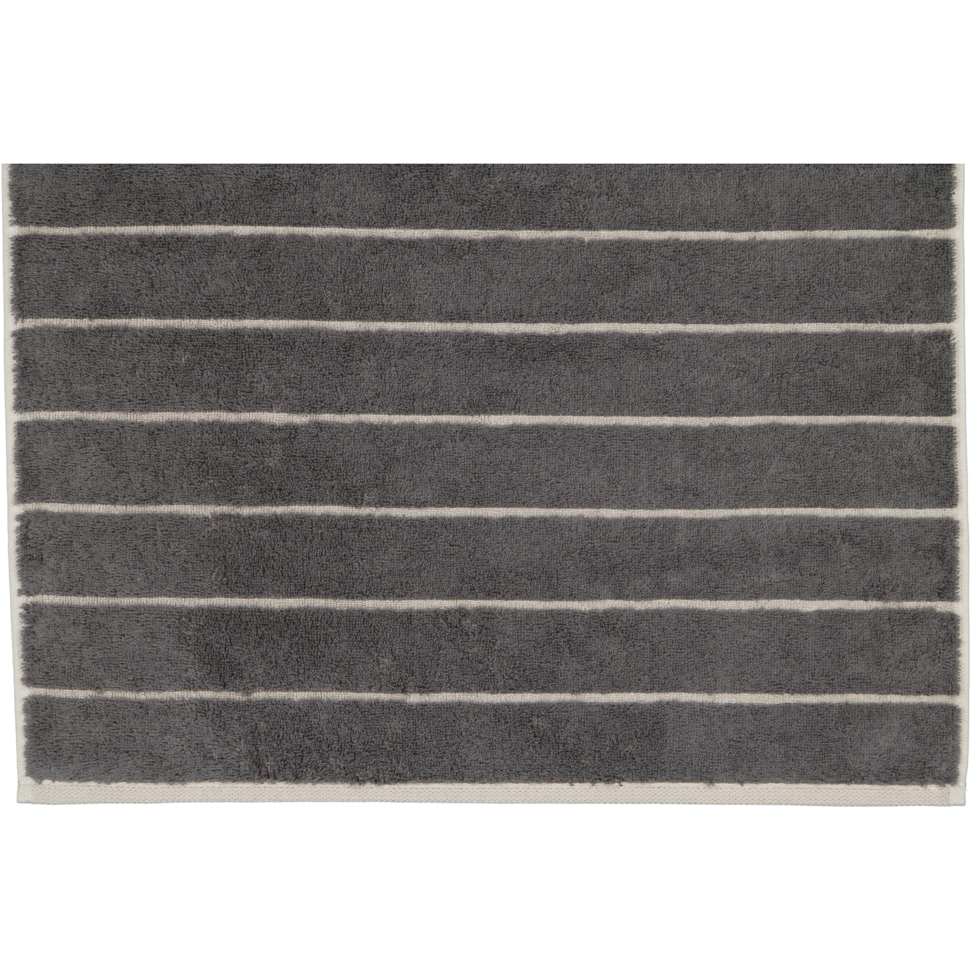 Cawö Handtücher Balance Doubleface 6232 anthrazit - 73 - Seiflappen 30x30 cm