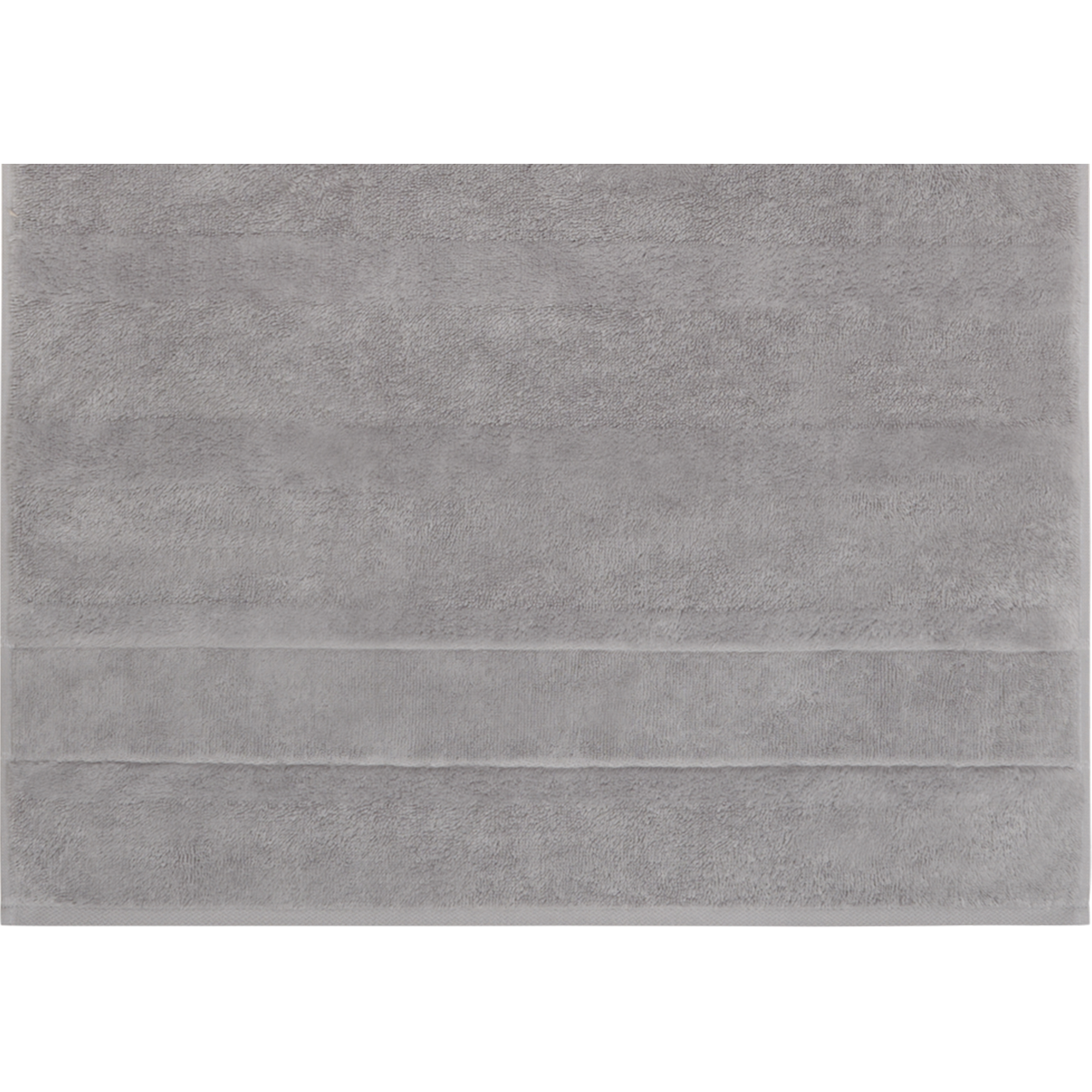 Cawö Handtücher Noblesse2 Uni 1002 metal - 735 - Gästetuch 30x50 cm