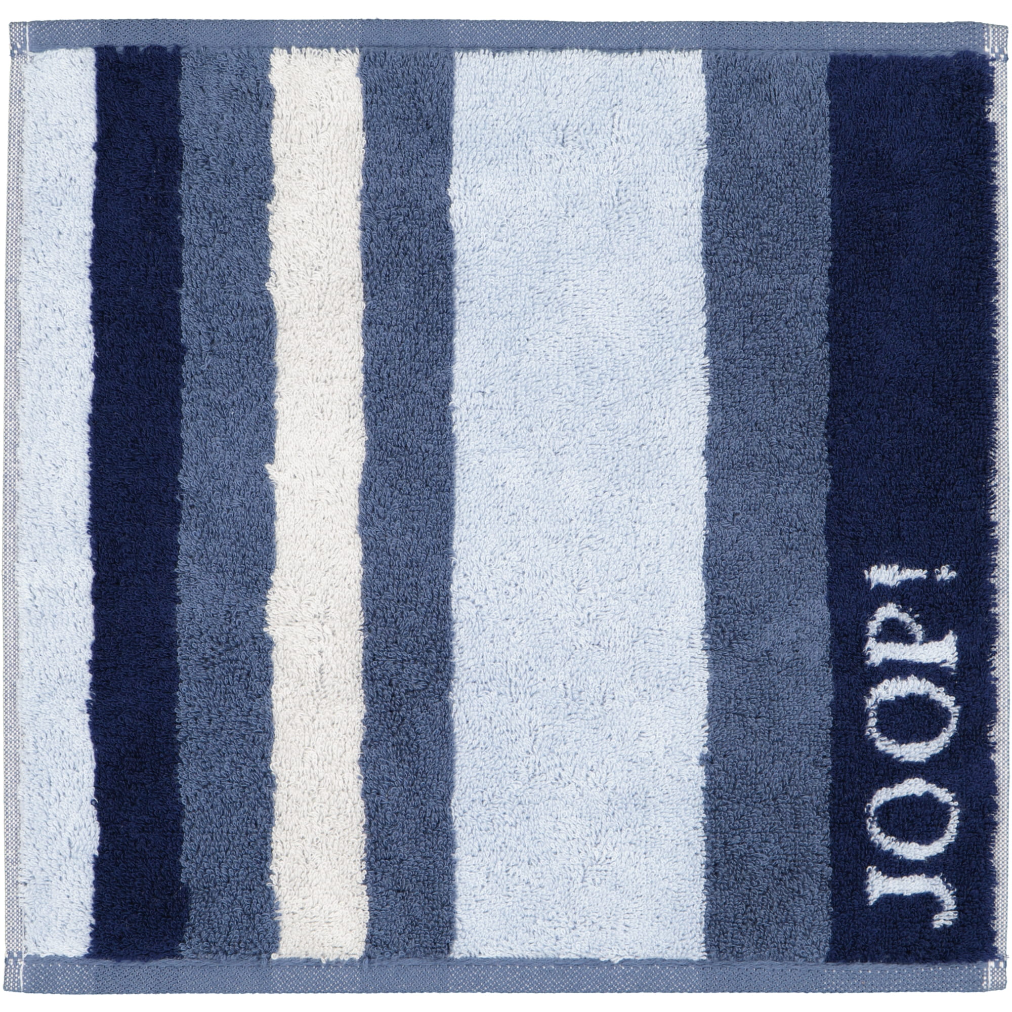 JOOP! Handtücher Vibe Streifen 1698 ozean - 11 - Seiflappen 30x30 cm