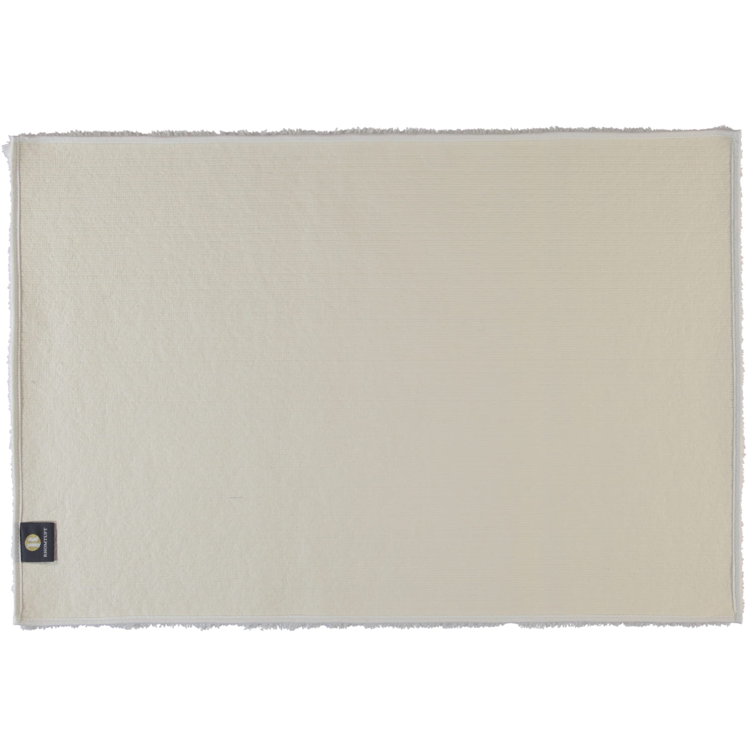 Rhomtuft - Badteppiche Square - Farbe: weiss - 01