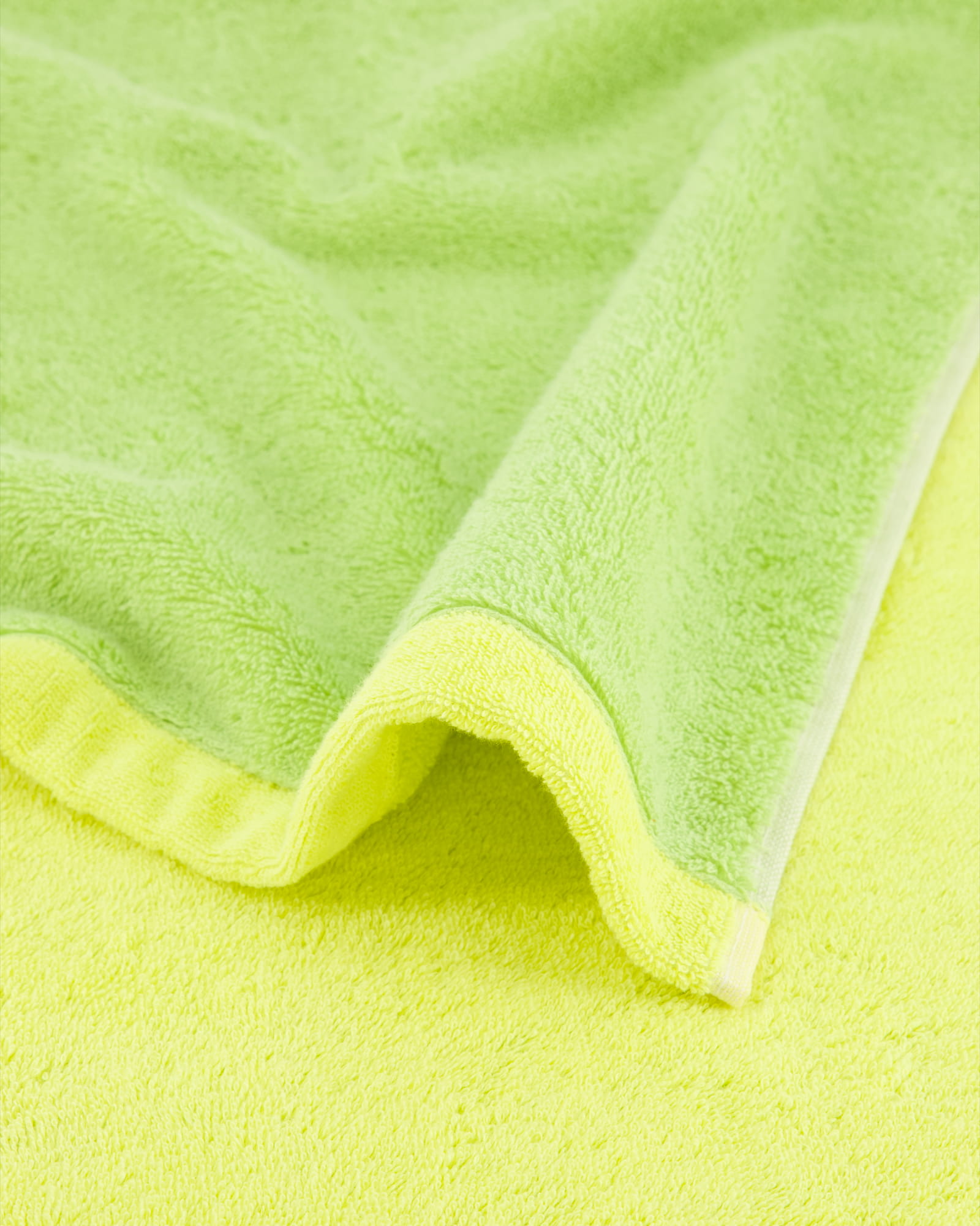 Cawö Handtücher Lifestyle Splash 7071 pistazie/lemon - 45 - Duschtuch 70x140 cm