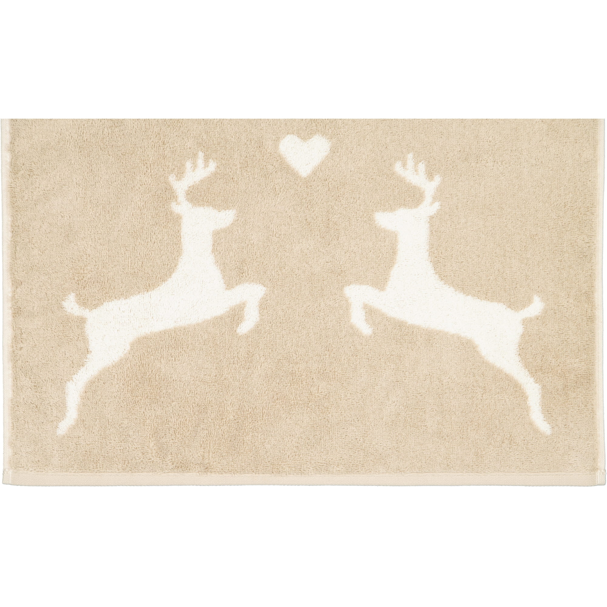 Cawö Handtücher Alpenchic Edition Hirsche 6228 natur - 33 - Handtuch 50x100 cm