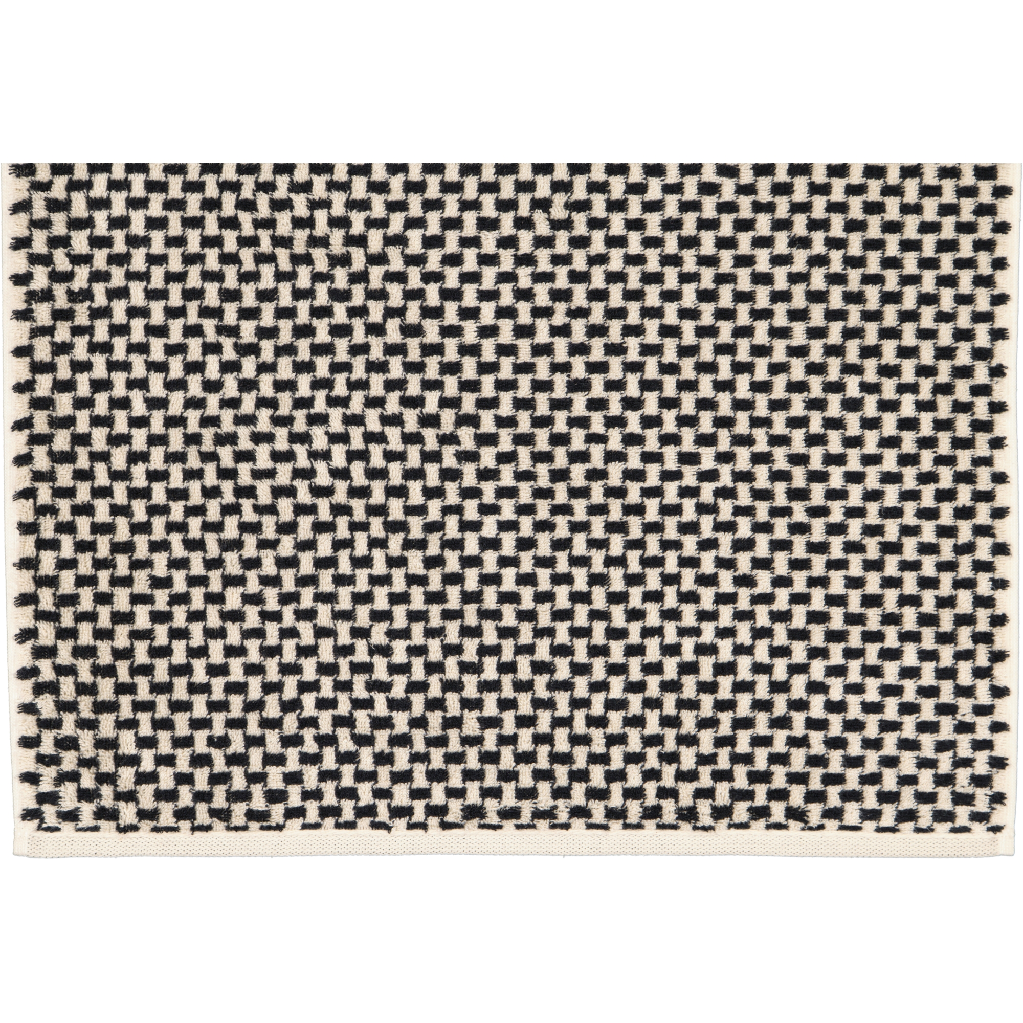 Cawö Handtücher Natural Allover 6215 natur-schwarz - 39