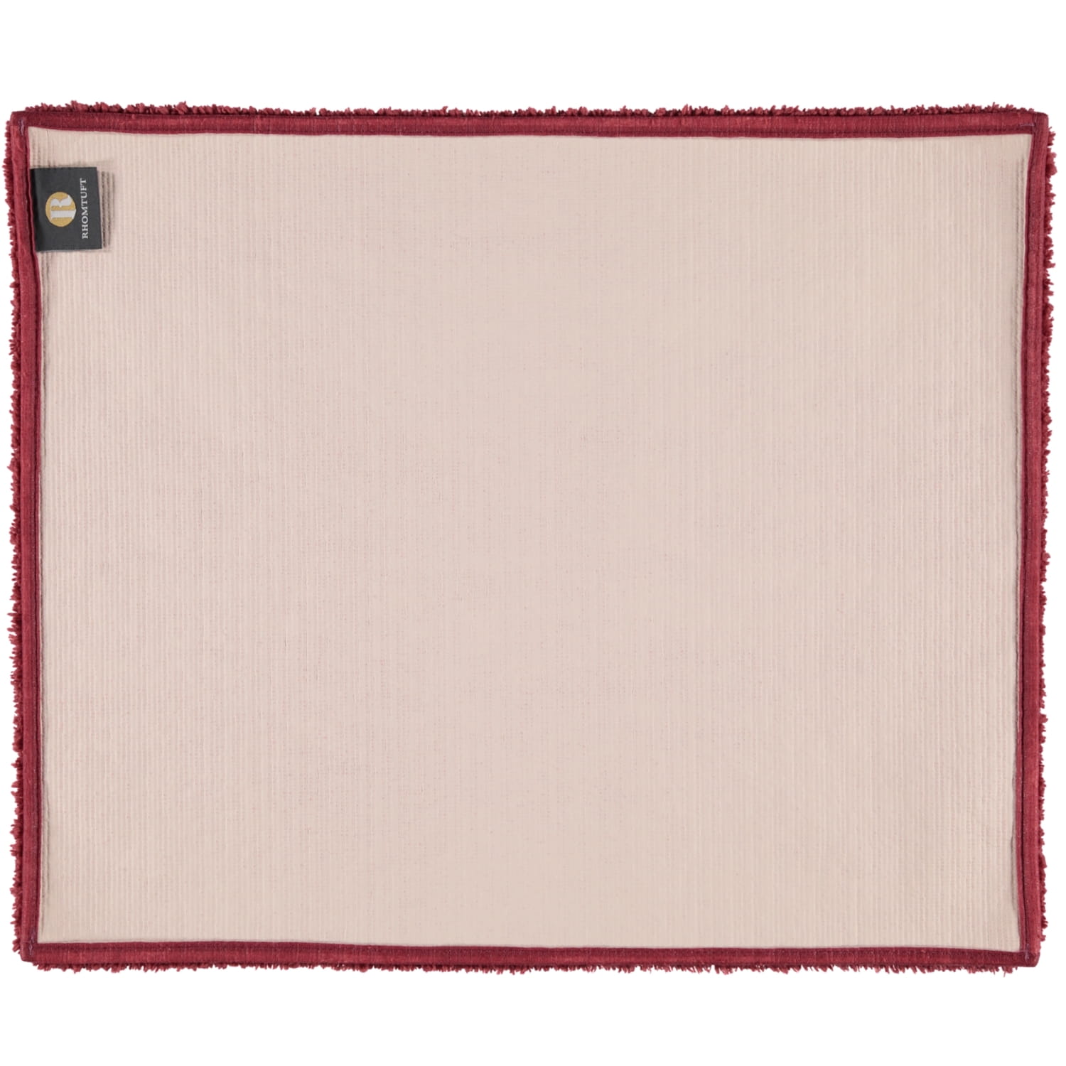 Rhomtuft - Badteppiche Square - Farbe: marsala - 391 - 50x60 cm