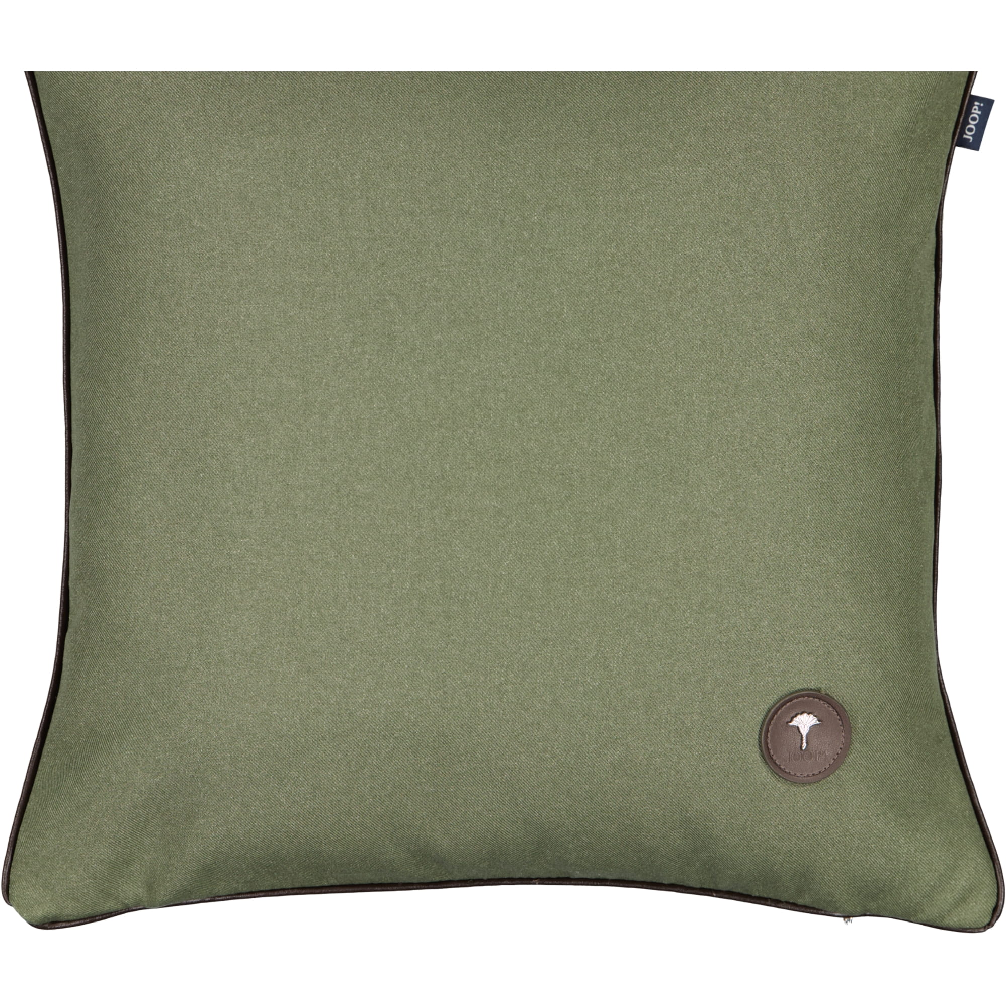 JOOP! Kissenhüllen Essential Oliv - 090 - 40x40 cm