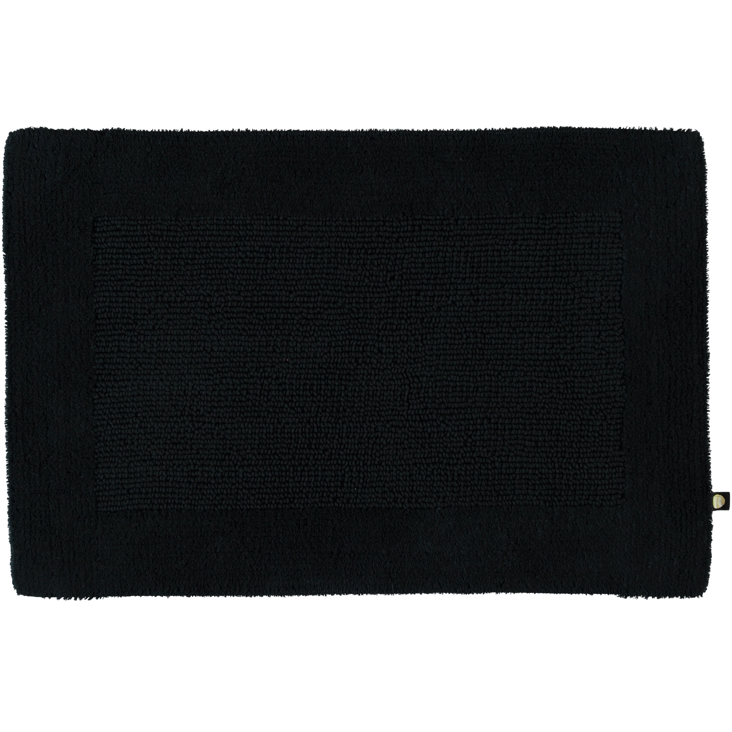 Rhomtuft - Badteppiche Prestige - Farbe: schwarz - 15 - 45x60 cm