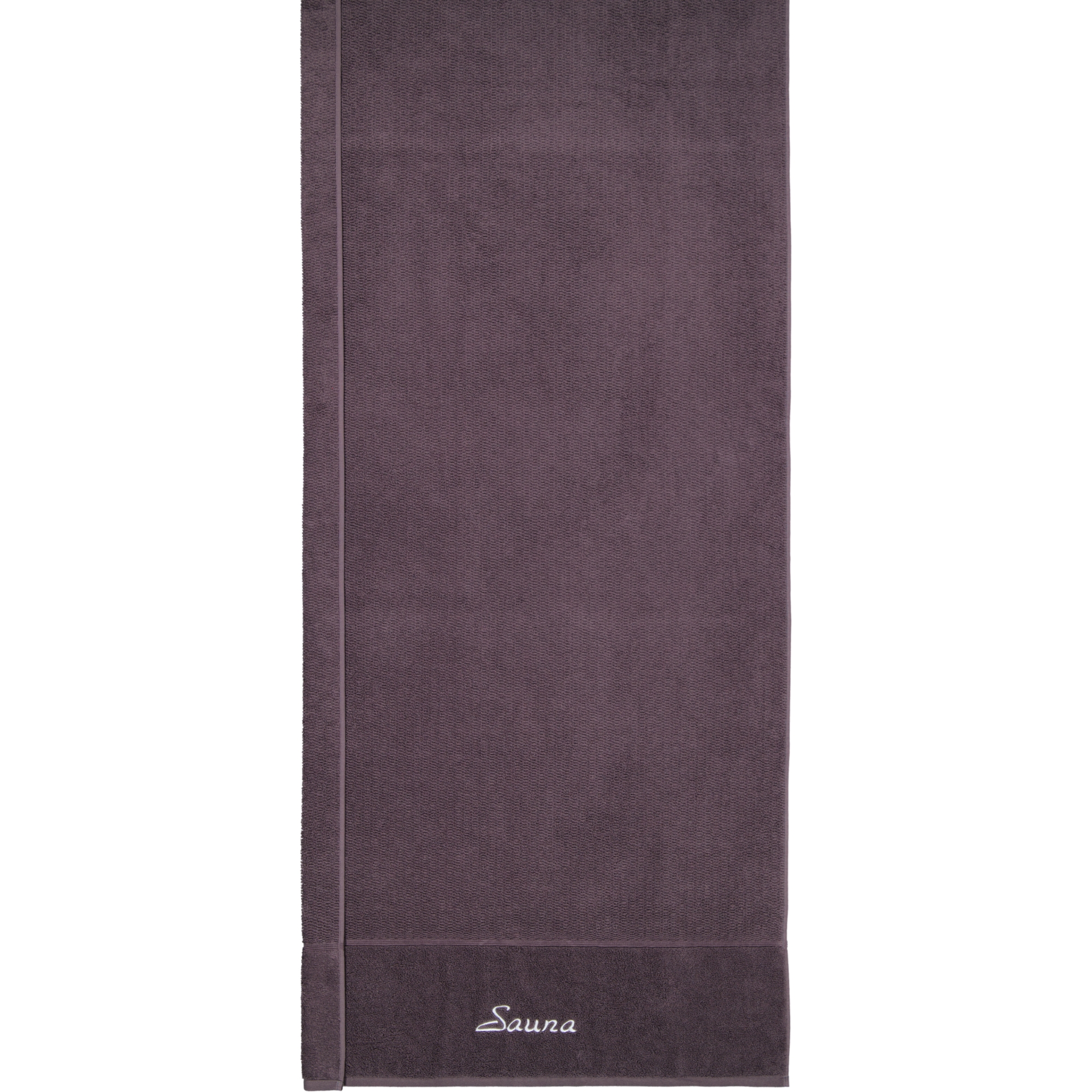 frottana Saunatücher Pearl graphite - 843 - 80x200 cm