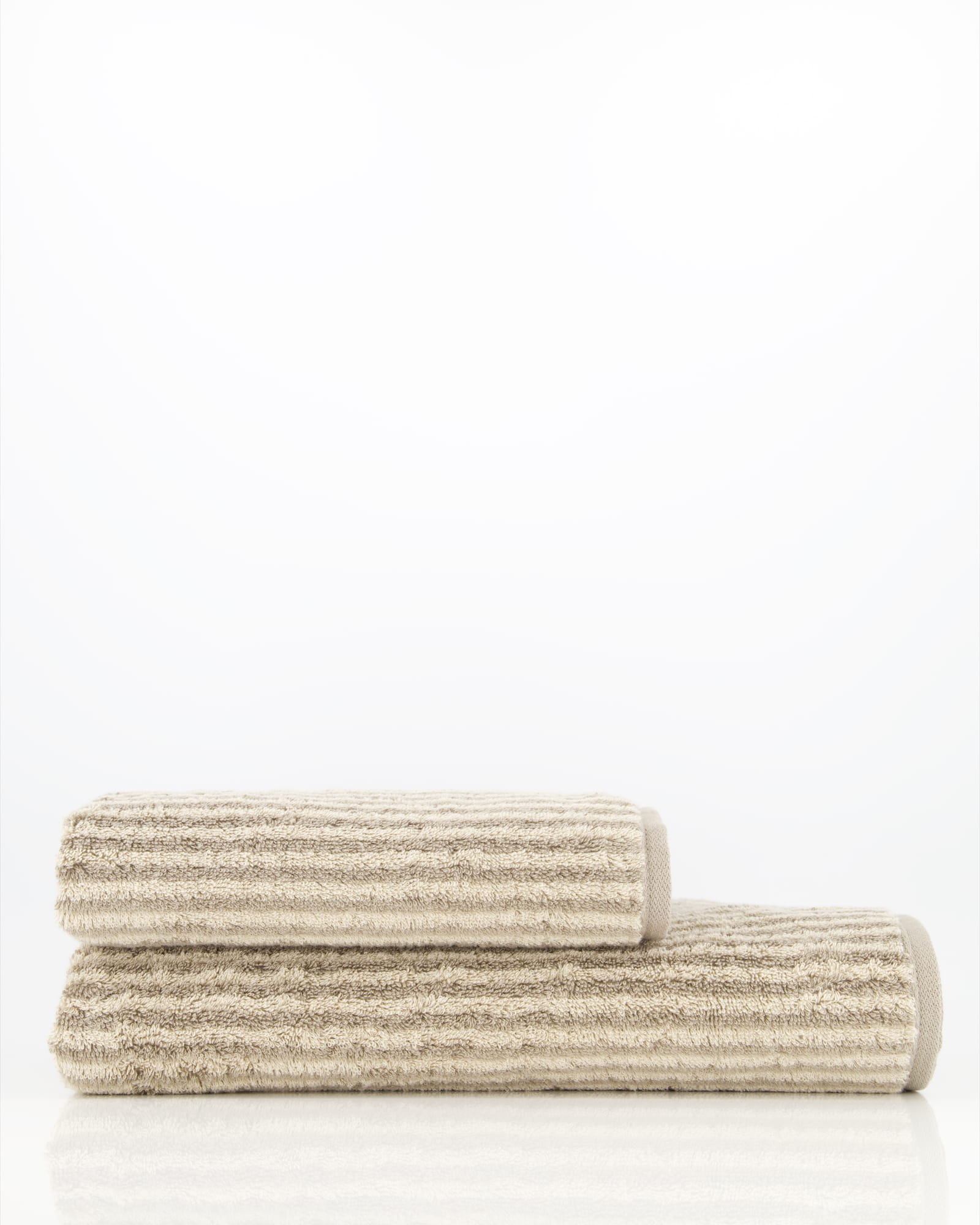Cawö Handtücher Two-Tone Stripes 480 graphit - 70