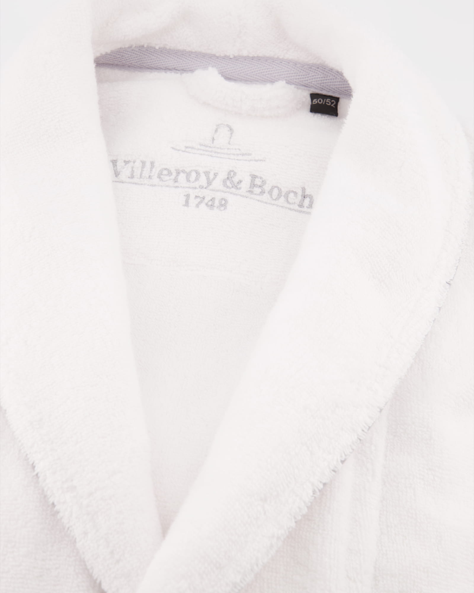 Villeroy & Boch Herren Bademantel Schalkragen 2522 - Farbe: brilliant-white - 67