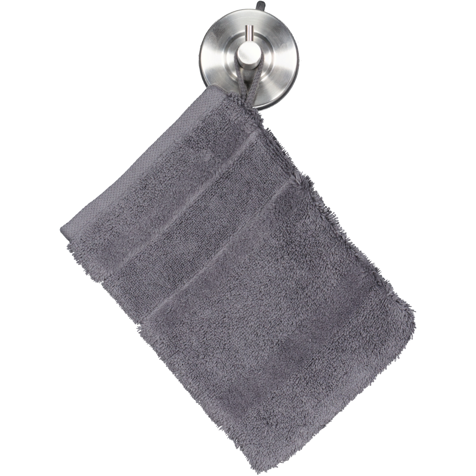 Cawö - Noblesse2 1002 - Farbe: 774 - anthrazit - Waschhandschuh 16x22 cm