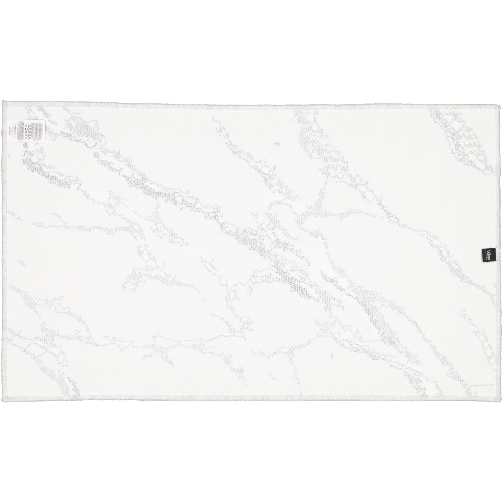 Vossen Badteppiche Marble light grey - 0006