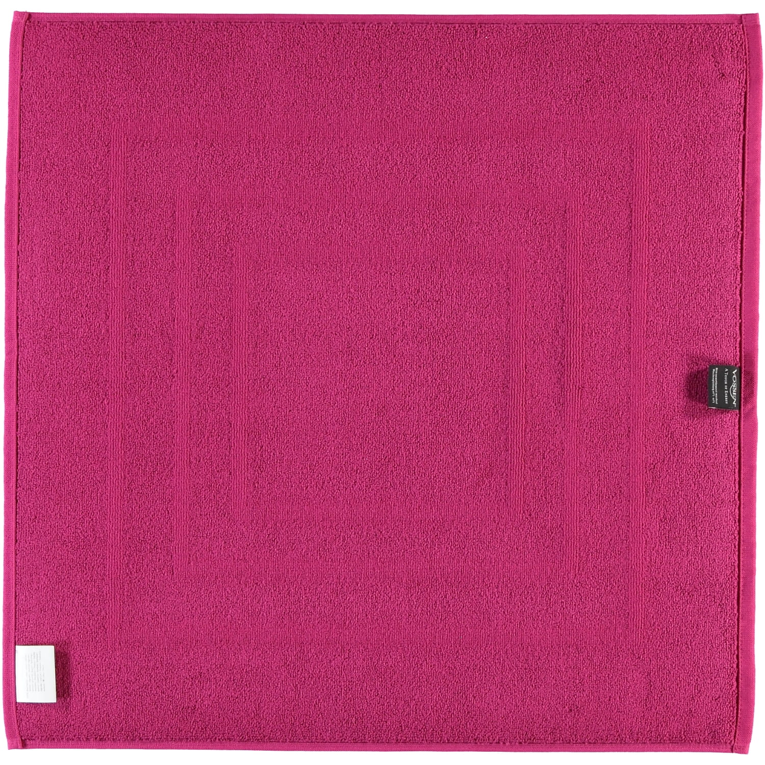 Vossen Badematten Feeling cranberry - 3770 - 60x60 cm