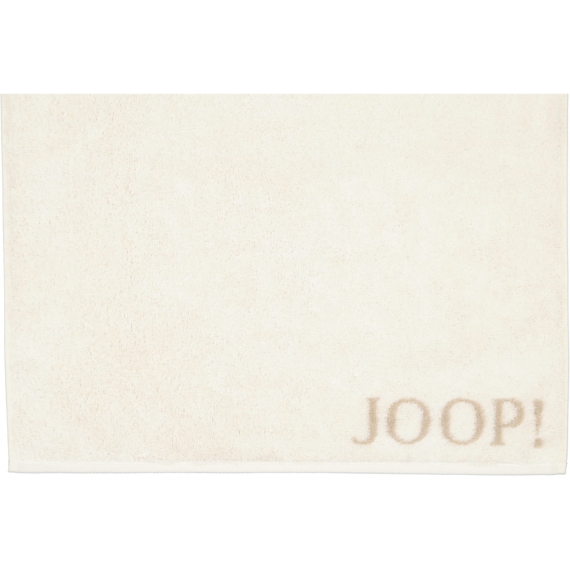 JOOP! Classic - Doubleface 1600 - Farbe: Creme - 36 - Handtuch 50x100 cm