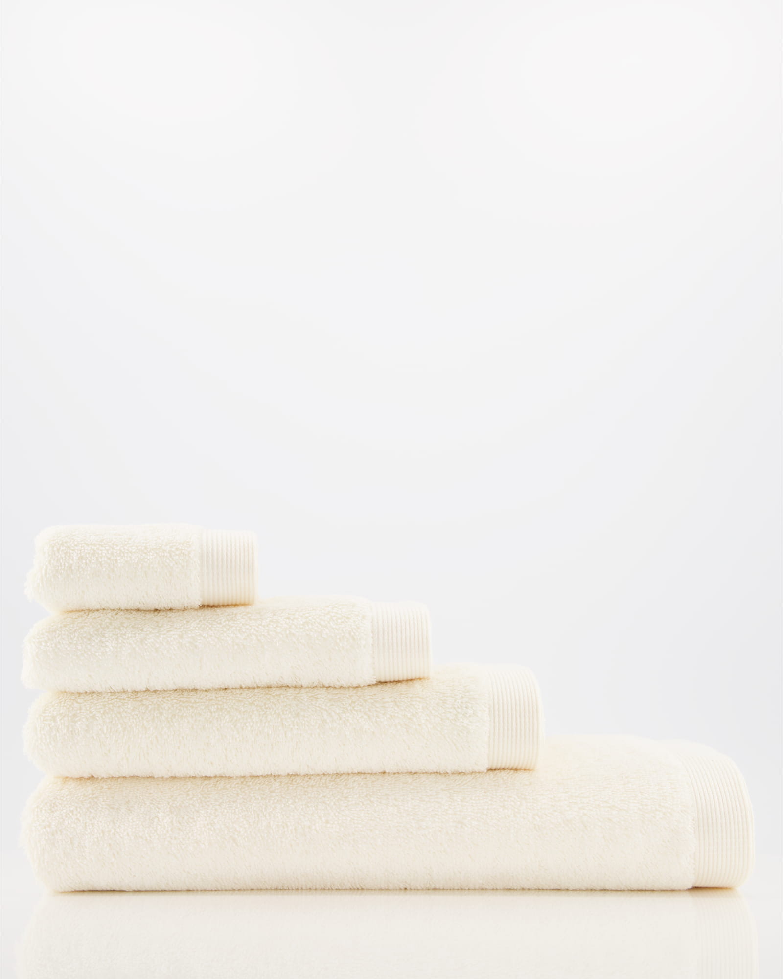 Vossen Handtücher High Line ivory - 1030 - Seiflappen 30x30 cm