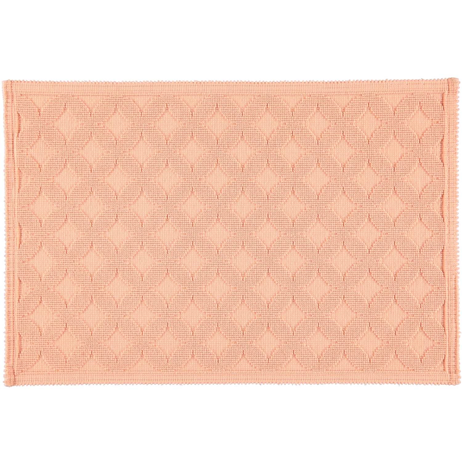 Rhomtuft - Badematte Seaside - Farbe: peach - 405 - 60x90 cm