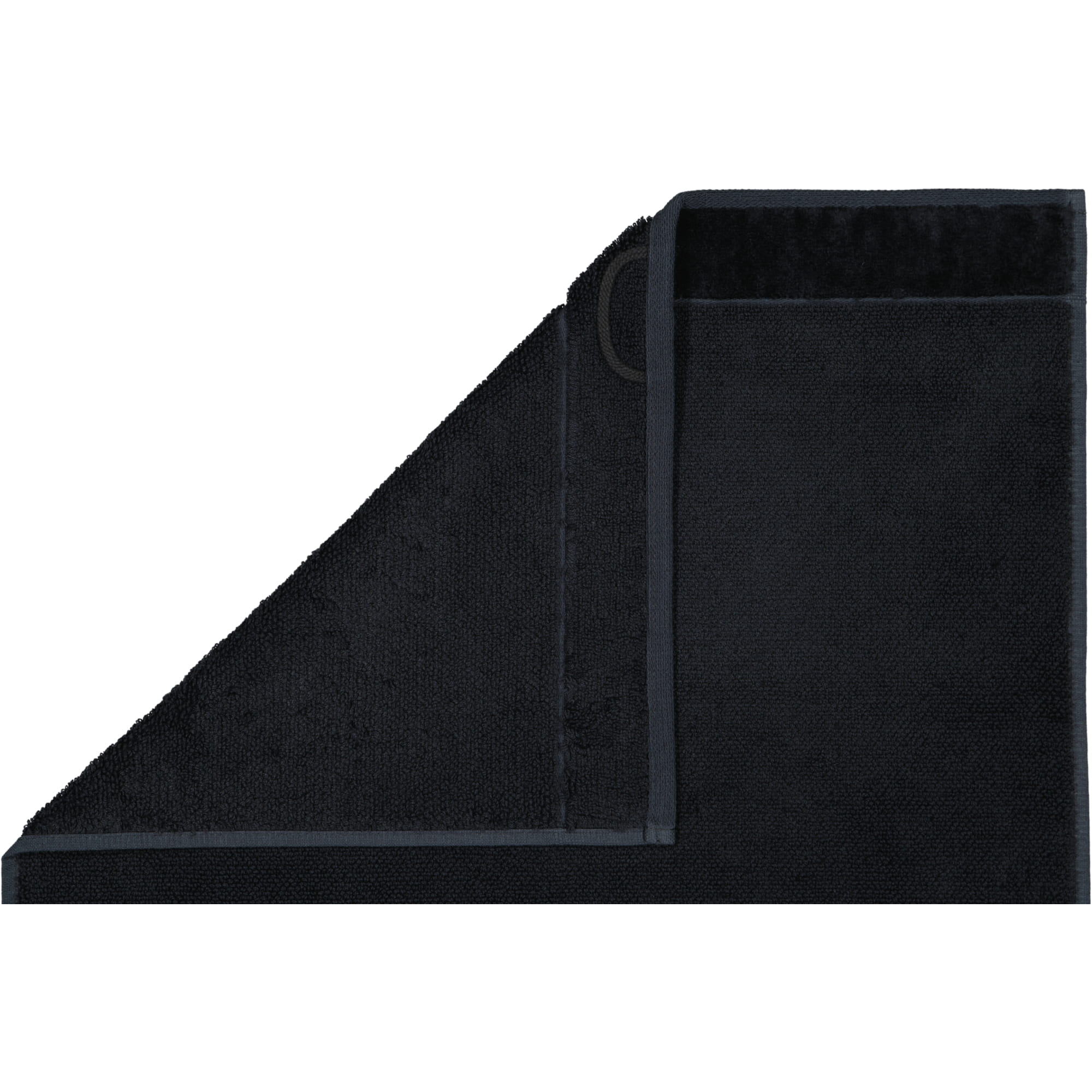 Möve Bamboo Luxe - Farbe: black - 199 (1-1104/5244) - Waschhandschuh 15x20 cm