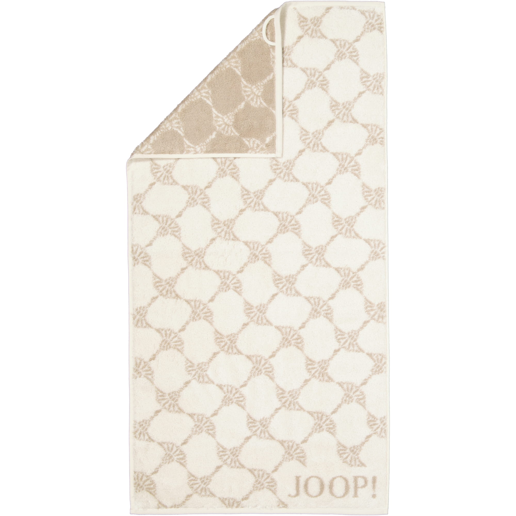 JOOP! Classic - Cornflower 1611 - Farbe: Creme - 36 - Handtuch 50x100 cm