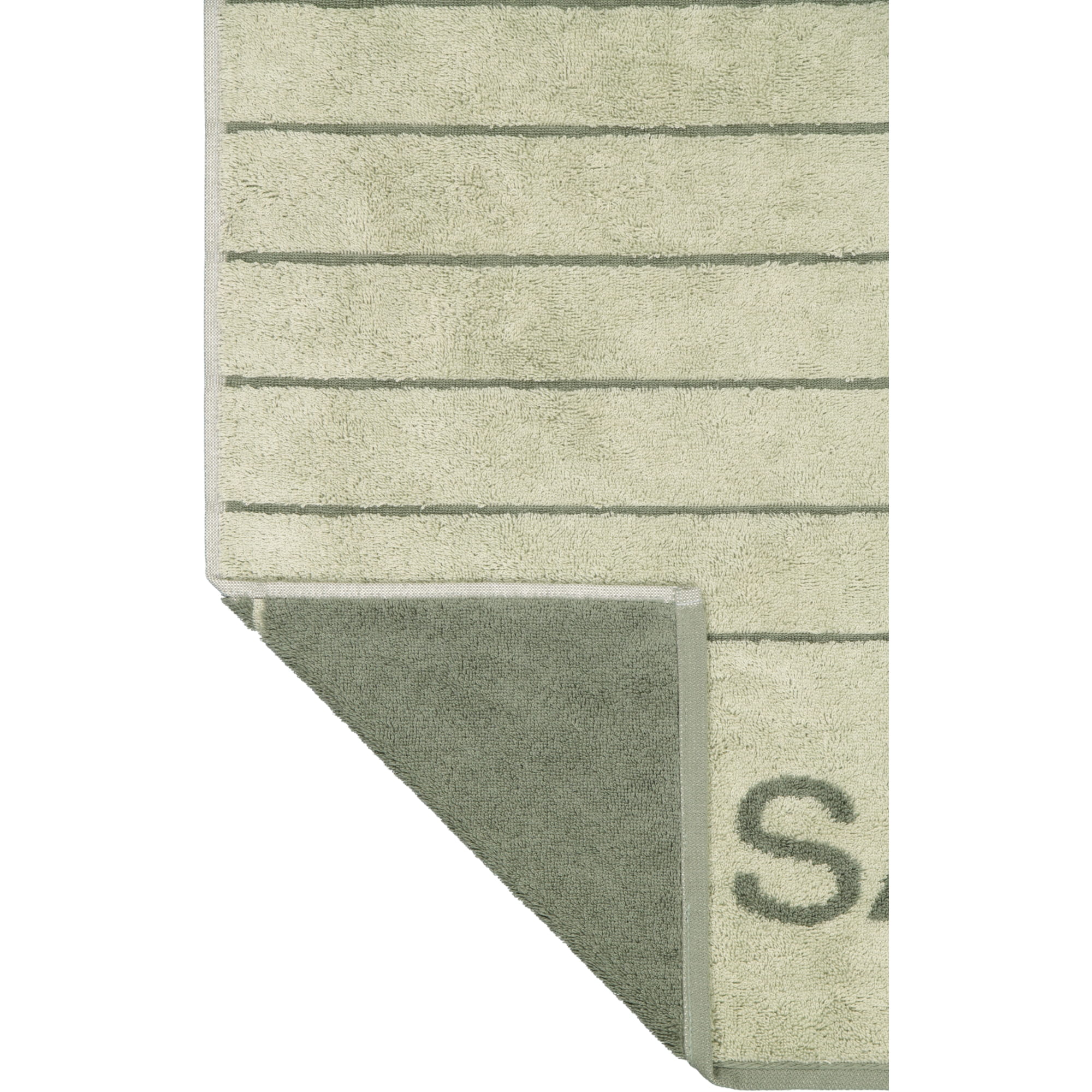 Cawö Saunatücher Balance Doubleface 6237 wasabi - 44 - 80x200 cm
