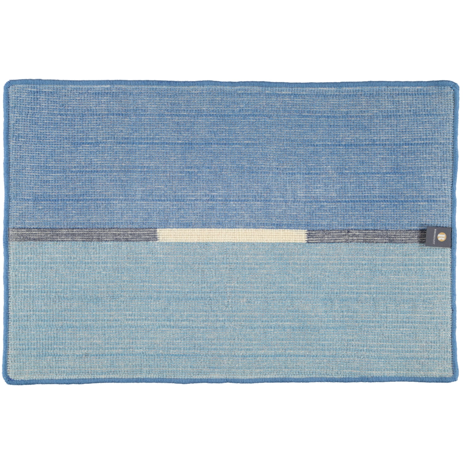 Rhomtuft RHOMY - Badteppich Mira 257 - Farbe: ocean - 323 - 60x90 cm