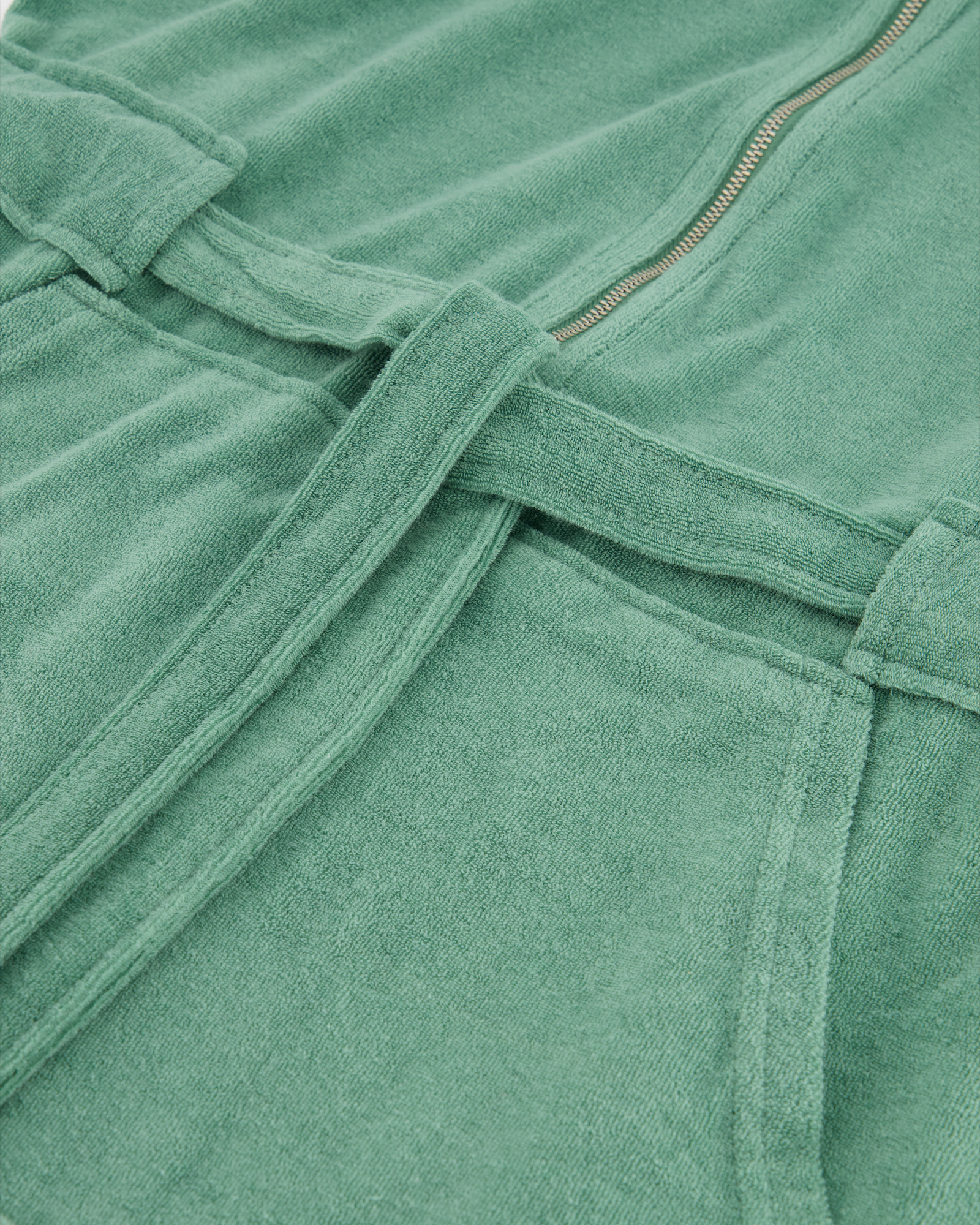 Vossen Bademäntel Damen Kurzmantel mit Kapuze Tampa evergreen - 5525
