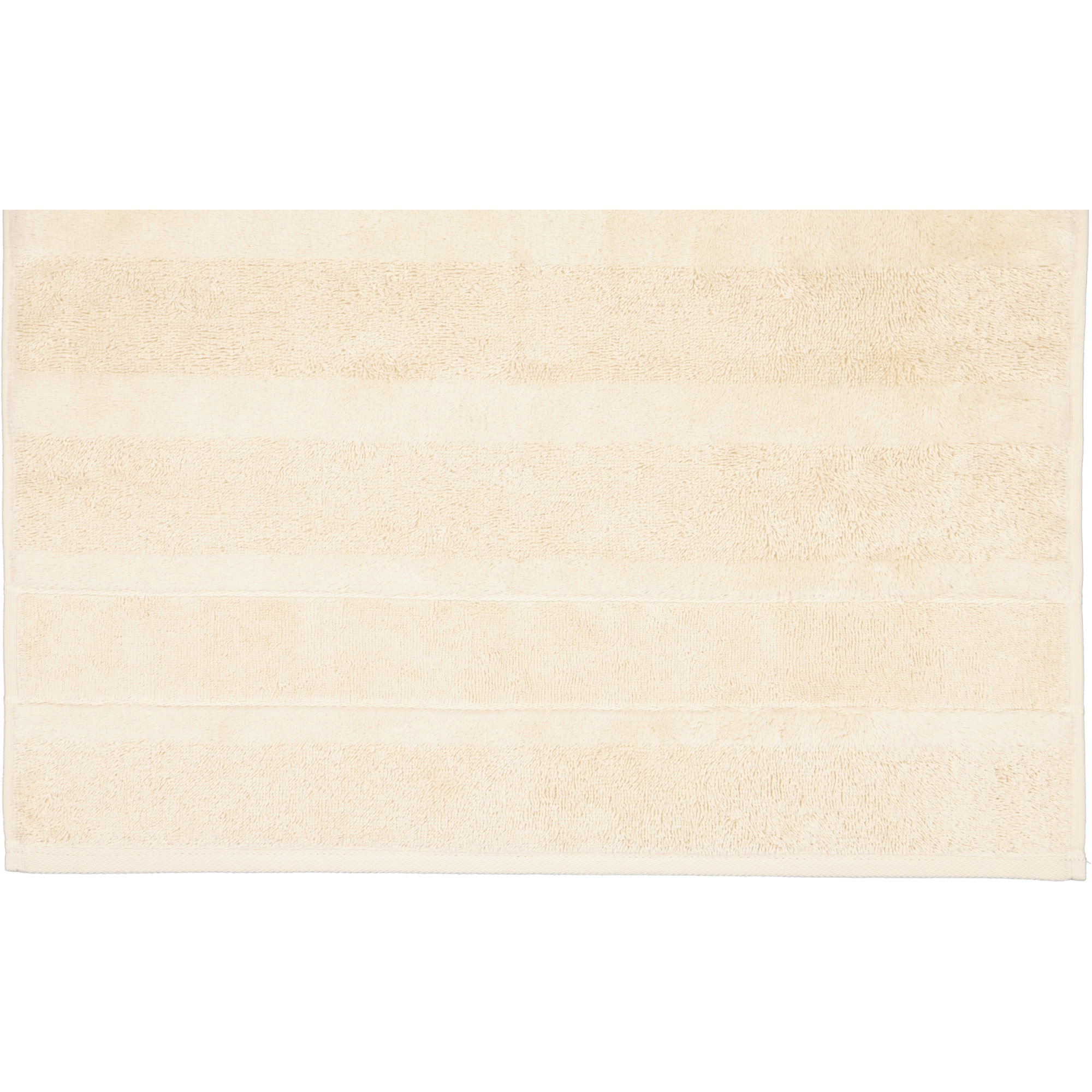 Cawö Handtücher Noblesse2 Uni 1002 beige - 370 - Waschhandschuh 16x22 cm