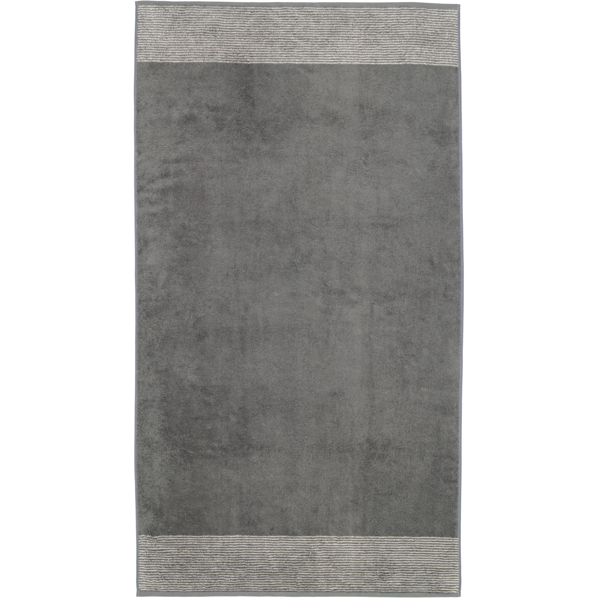 Cawö - Luxury Home Two-Tone 590 - Farbe: schiefer - 77 - Duschtuch 80x150 cm