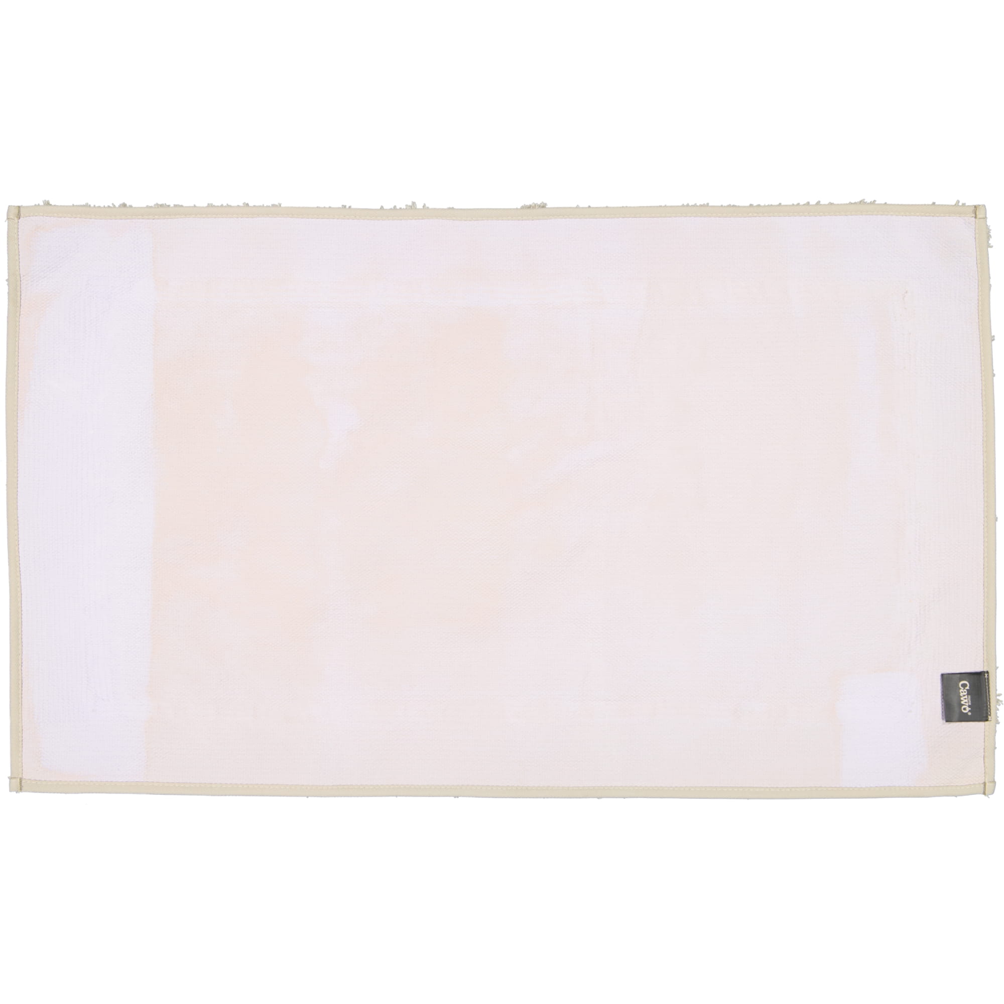 Cawö Home - Badteppich Luxury Home Two-Tone 590 - Farbe: sand - 33 - 60x100 cm