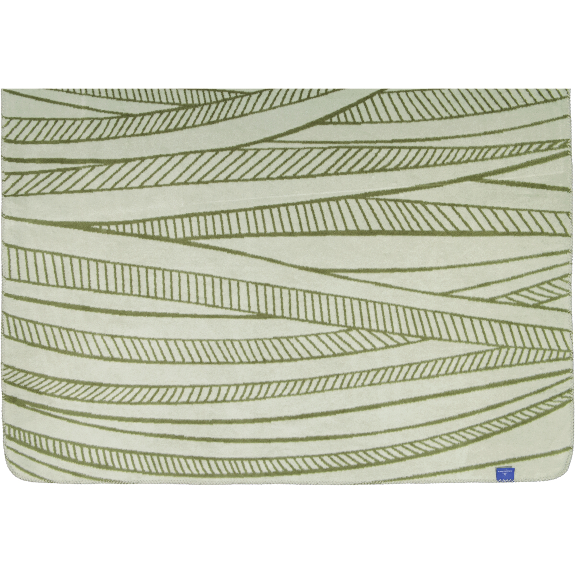 Villeroy & Boch Wohndecken Willow Olive Green - 150x200 cm