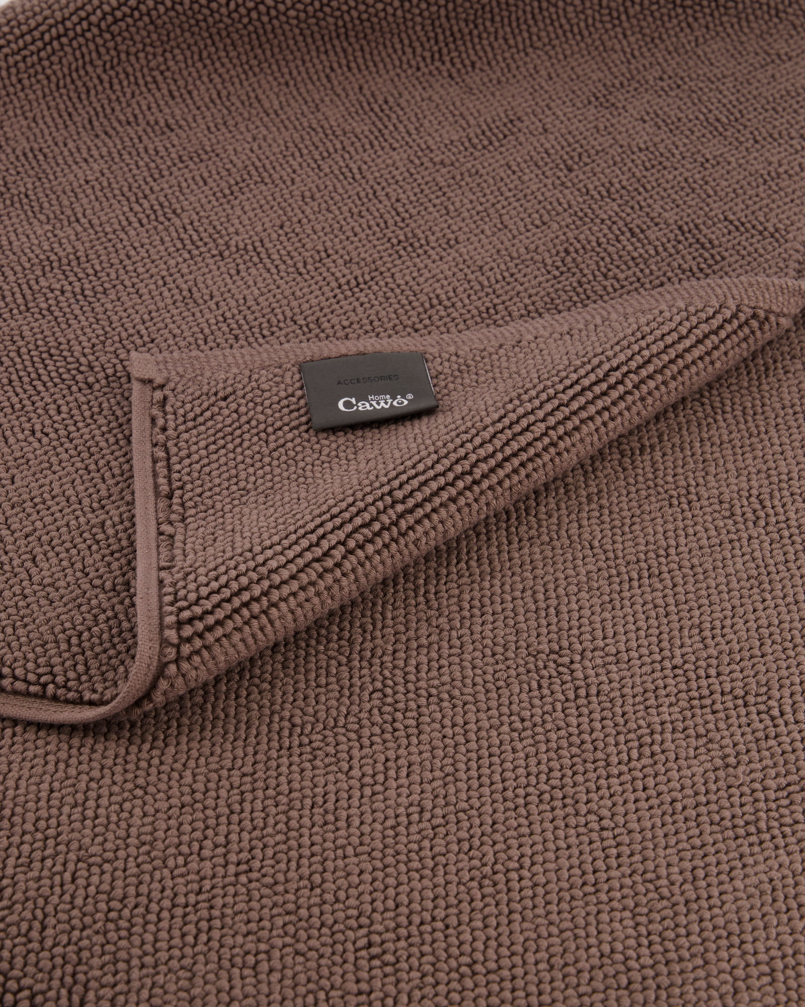 Cawö Home - Badteppich Loop 1007 - Farbe: pepper - 397