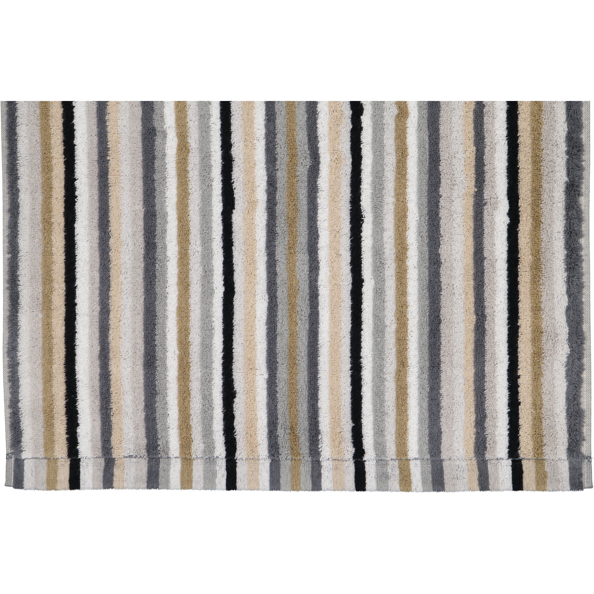 Cawö - Life Style Streifen 7048 - Farbe: 37 - kiesel - Duschtuch 70x140 cm