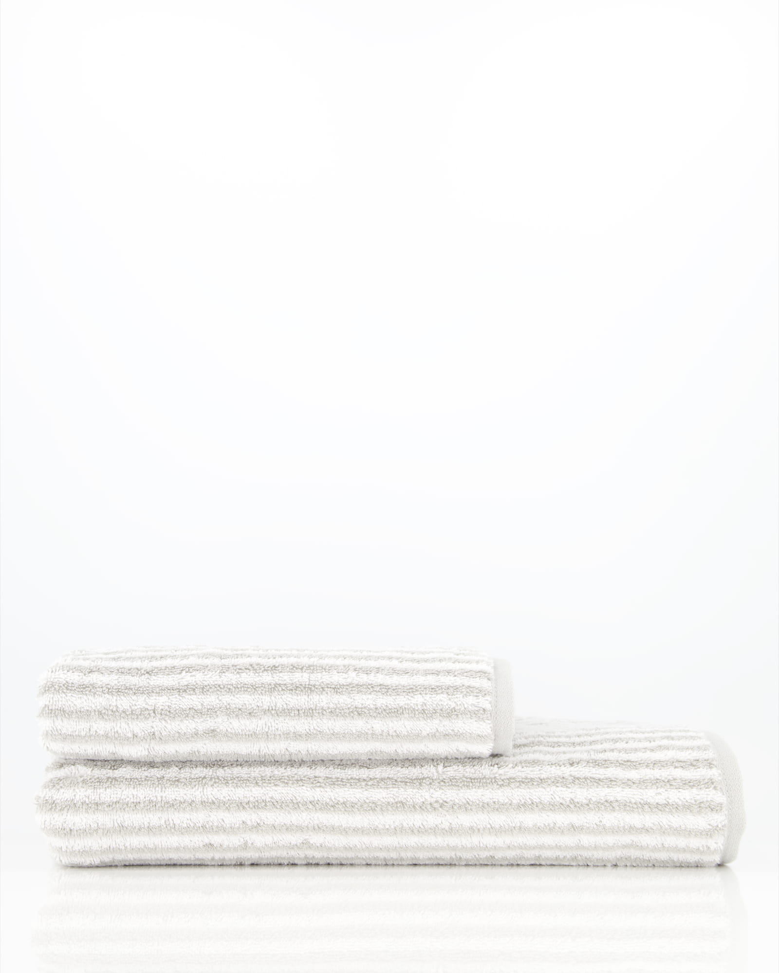 Cawö Handtücher Two-Tone Stripes 480 platin - 76