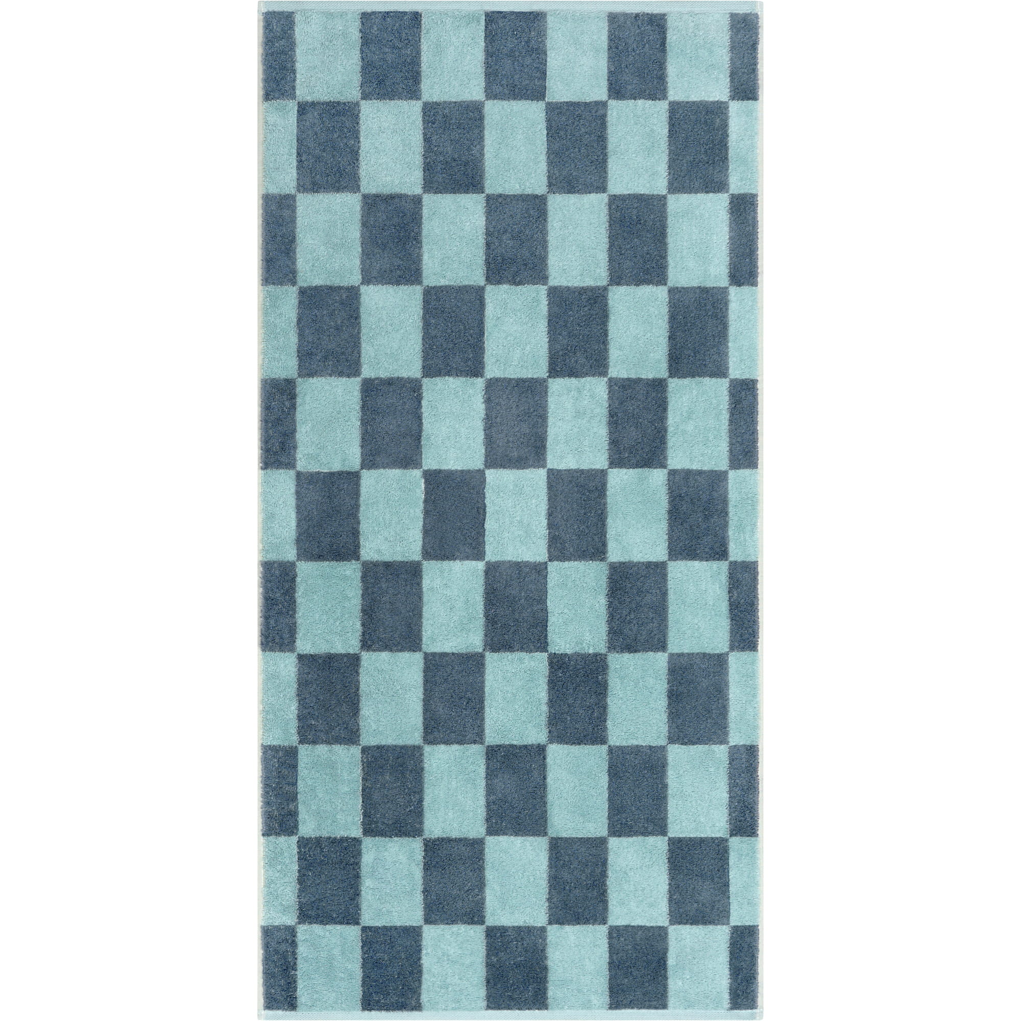 Cawö Handtücher Weekend Karo 6297 grün/petrol - 40 - Handtuch 50x100 cm