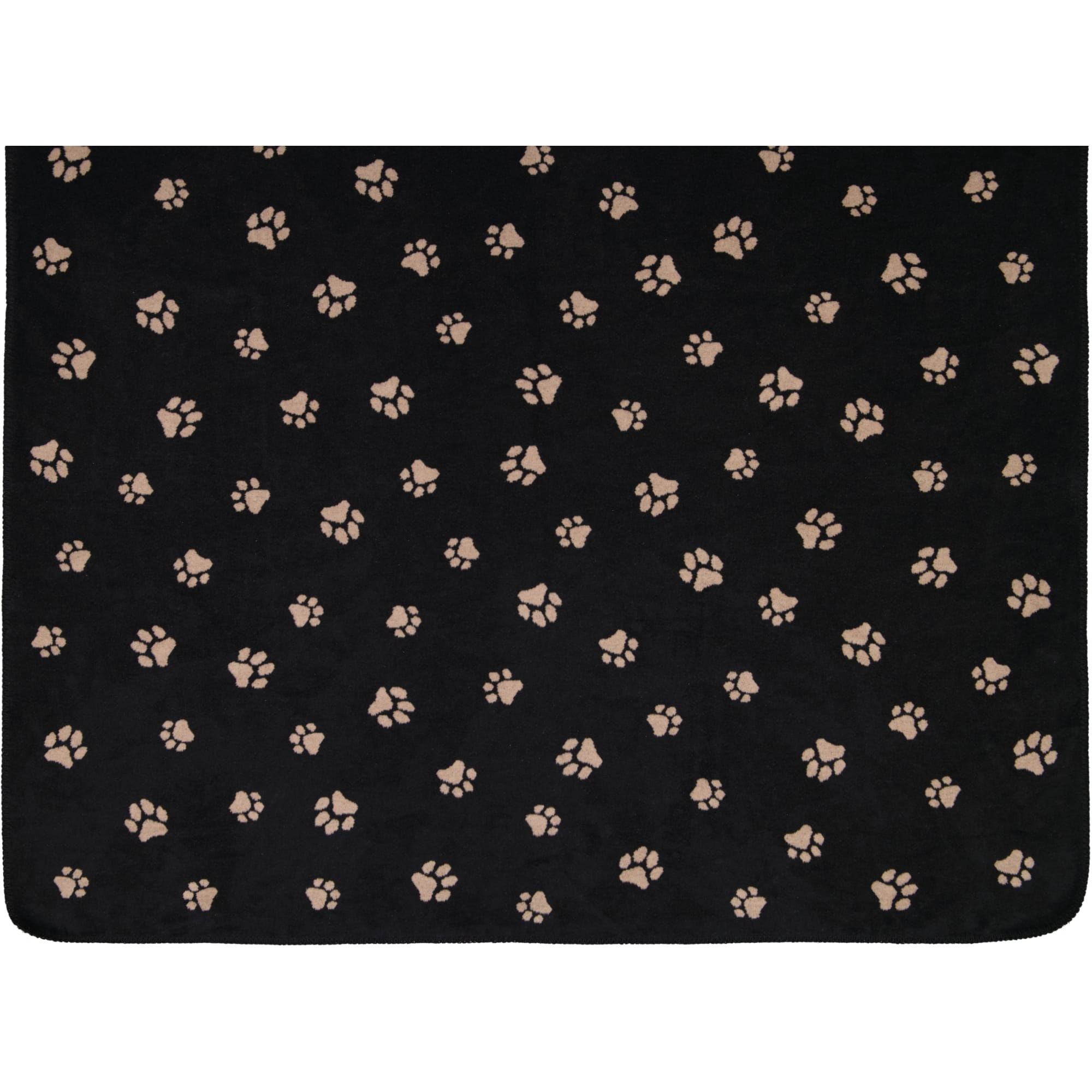 Cawö Wohndecken WE LOVE DOGS 62470 schwarz/beige - 93 - 150x200 cm