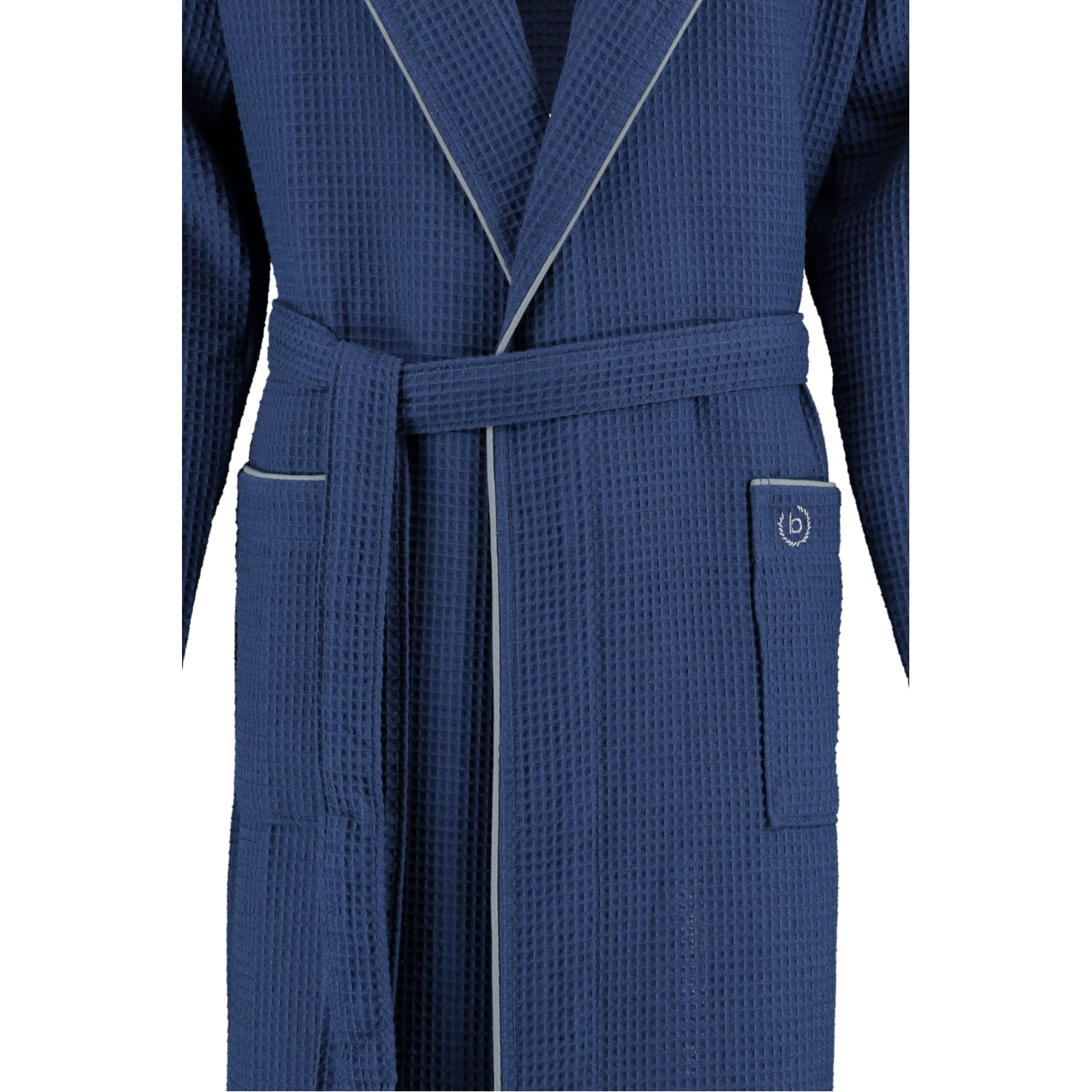 bugatti Herren Bademantel Kapuze Tizian - Farbe: marine blau - 493