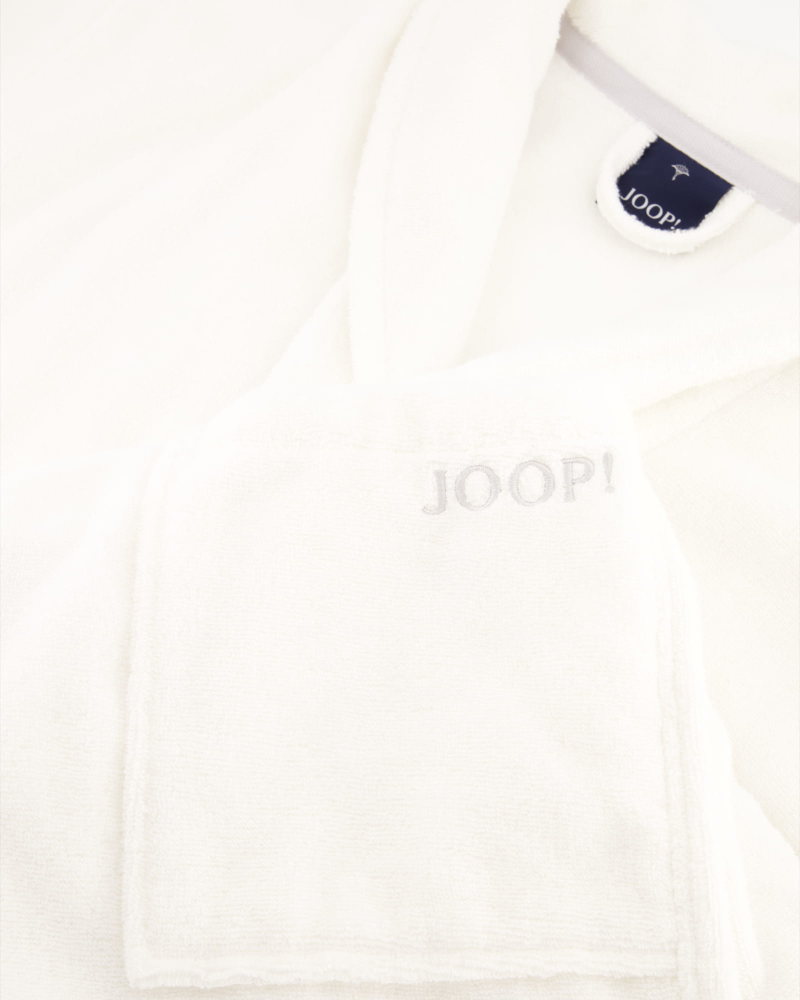 JOOP! Herren Bademantel - Schalkragen 1651 - Farbe: weiß - 600 - XL