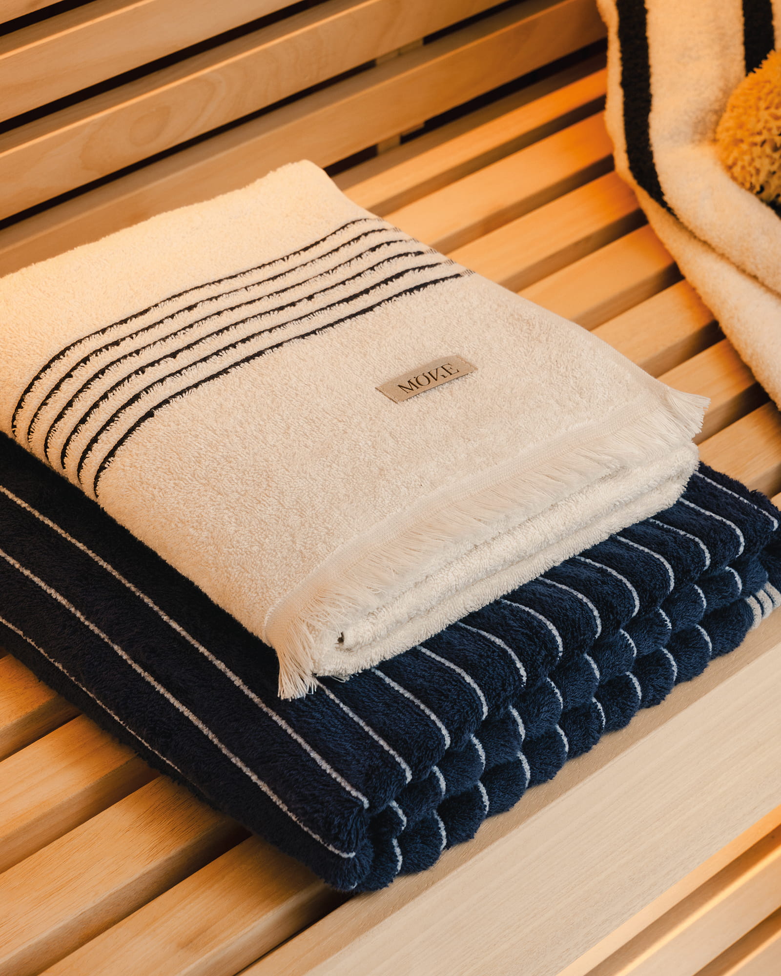 Möve Handtücher Wellness Welle dark grey - 820 - Duschtuch 80x150 cm