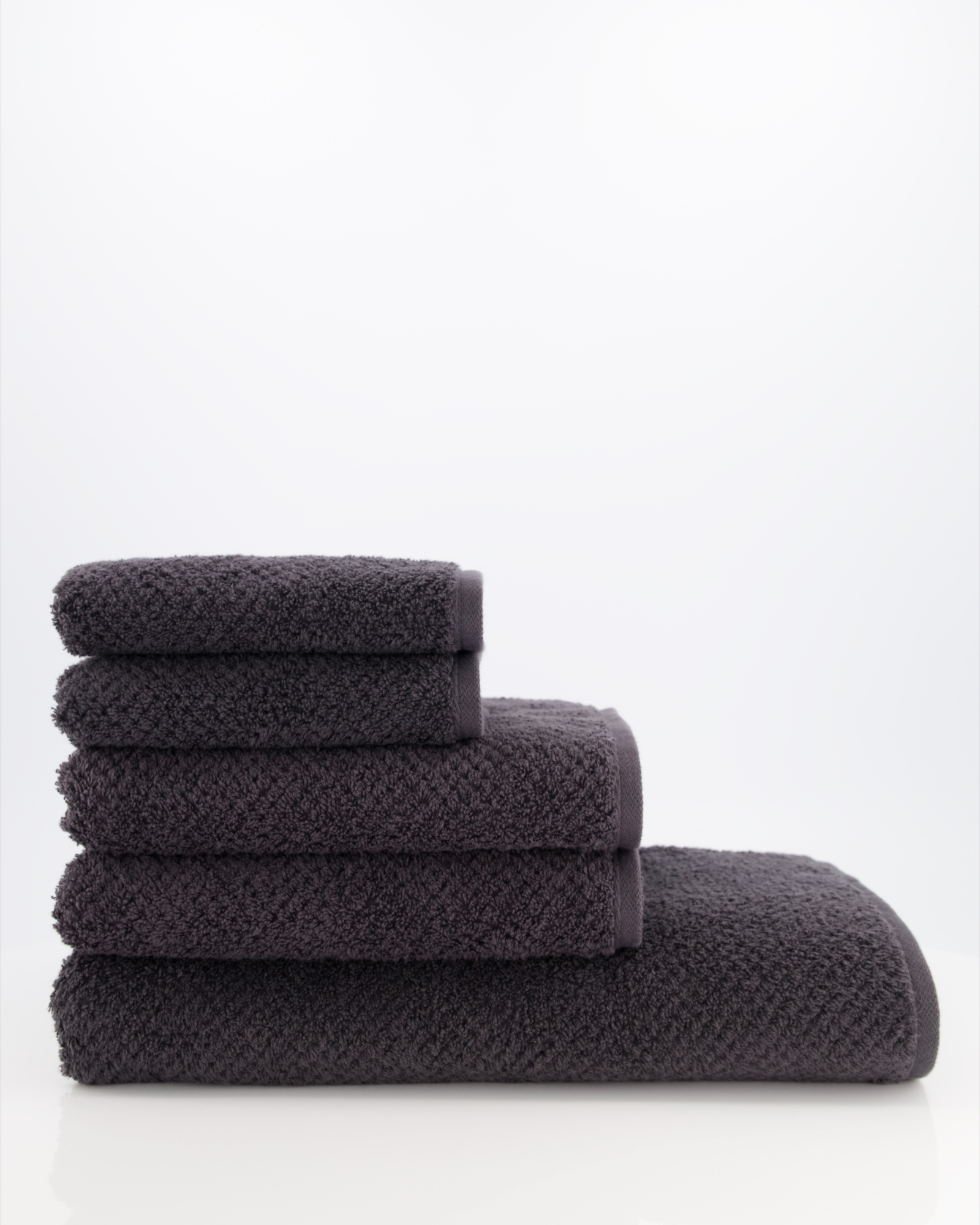 Cawö Handtücher Pure 6500 basalt - 740