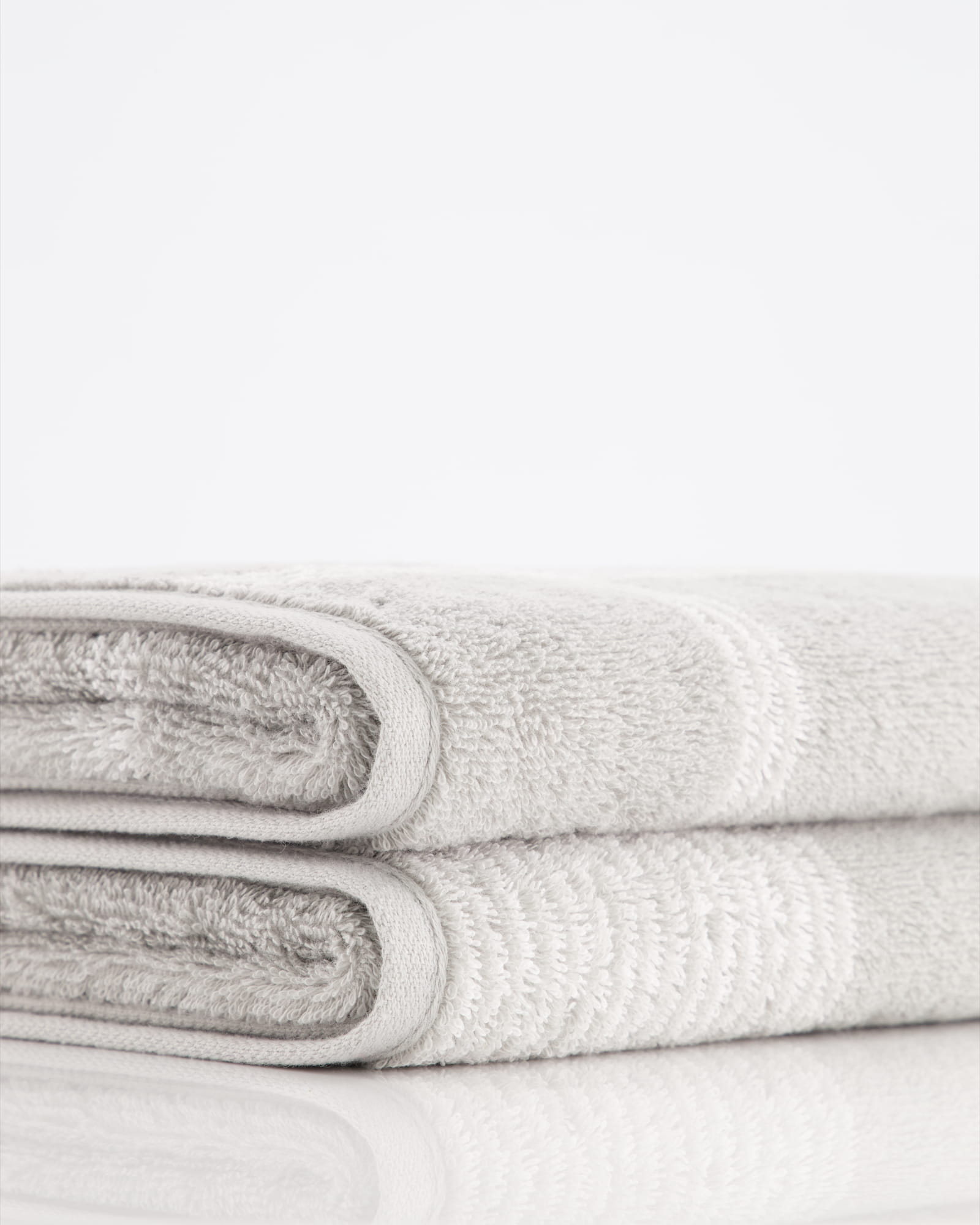 Cawö - Luxury Home Two-Tone 590 - Farbe: platin - 76 - Handtuch 50x100 cm
