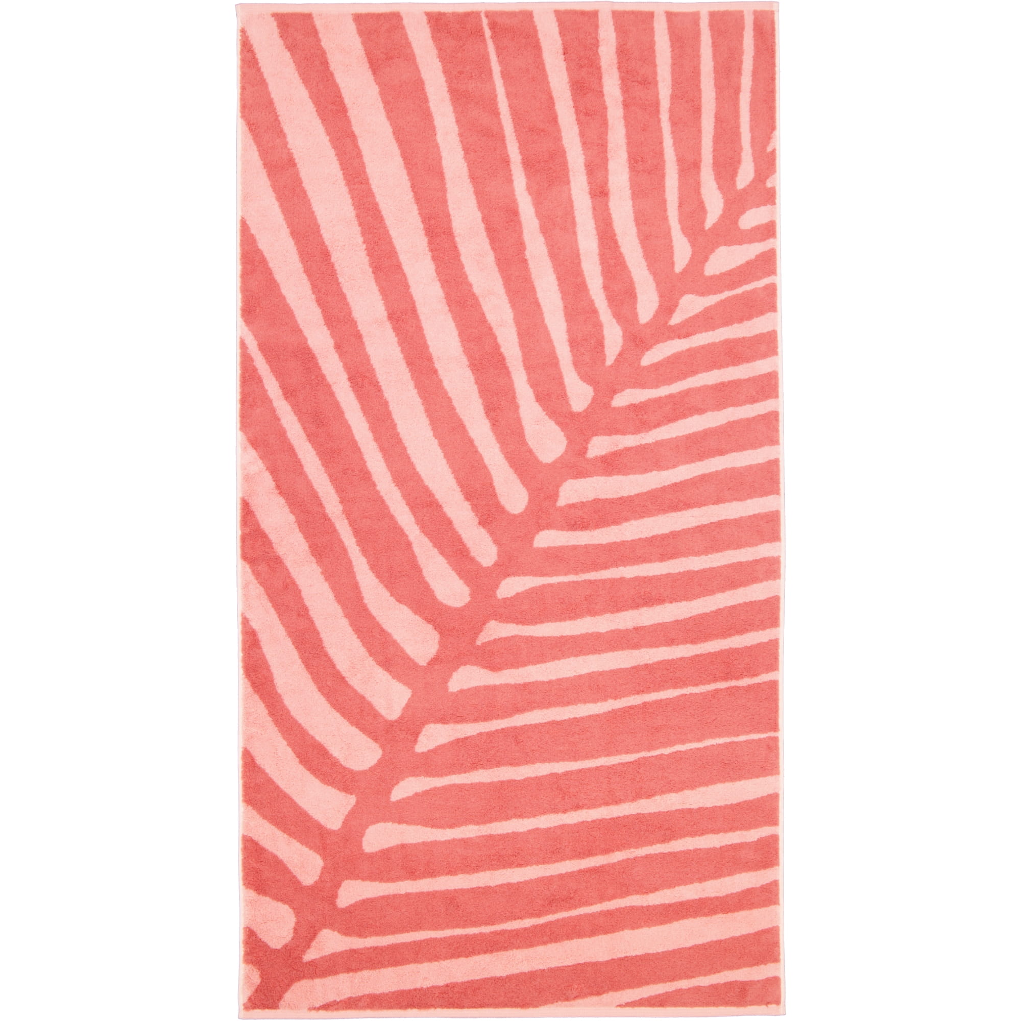 Villeroy & Boch Handtücher Coordinates Leaf 2558 - Farbe: coral - 22 - Duschtuch 80x150 cm