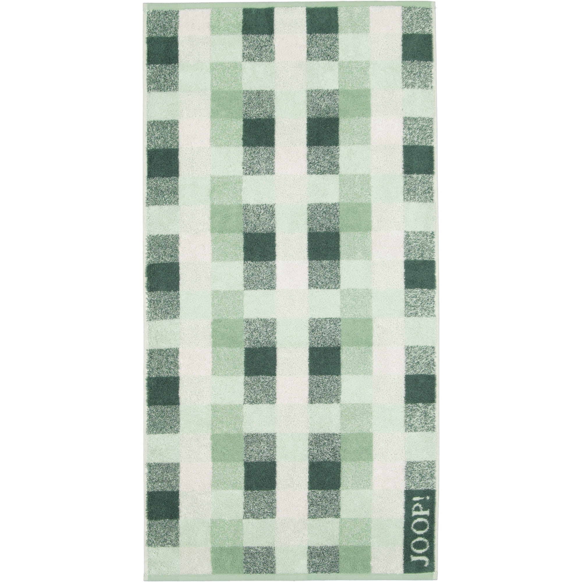 JOOP! Handtücher Vibe Karo 1699 salbei - 44 - Handtuch 50x100 cm