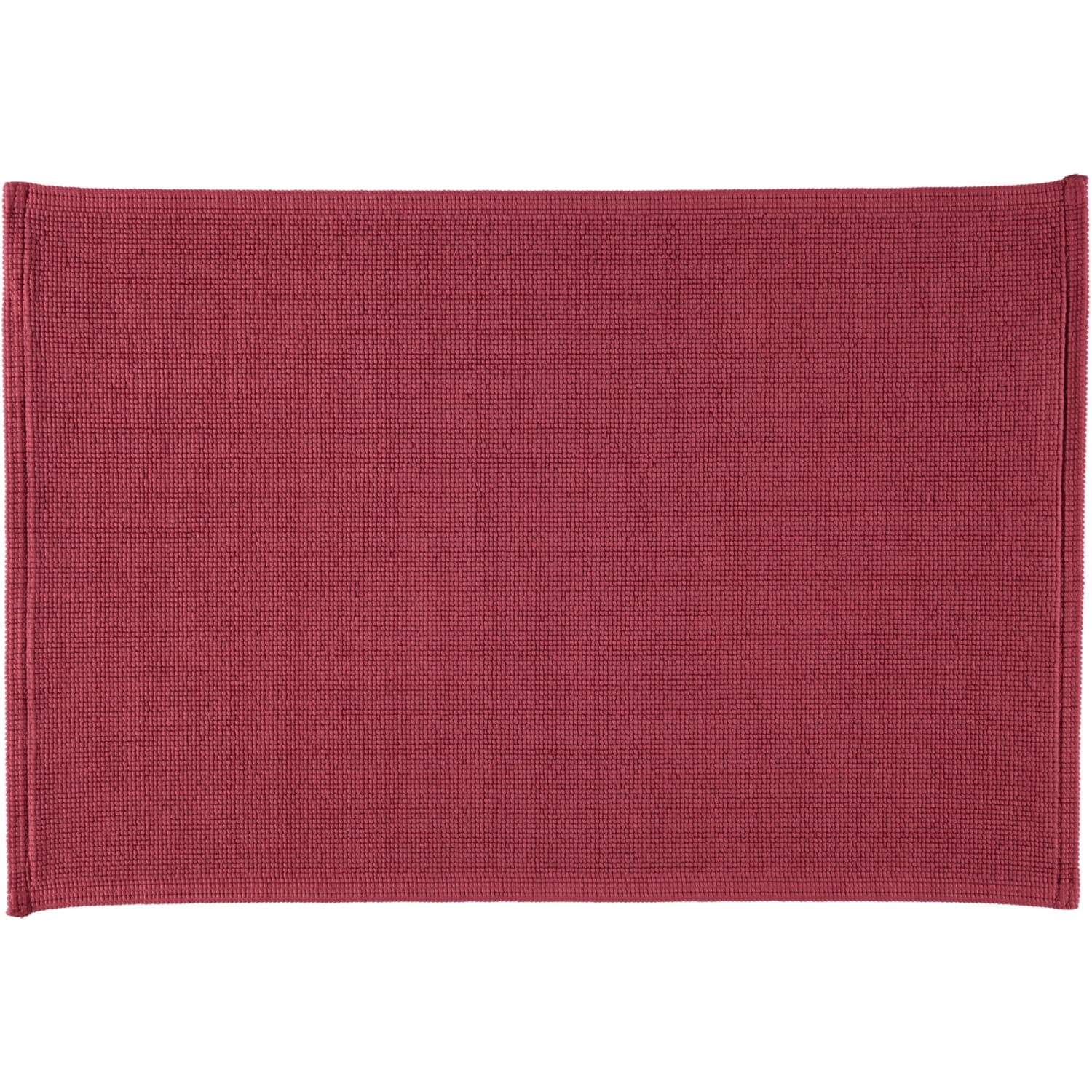 Rhomtuft - Badteppiche Plain - Farbe: marsala - 391 - 60x90 cm